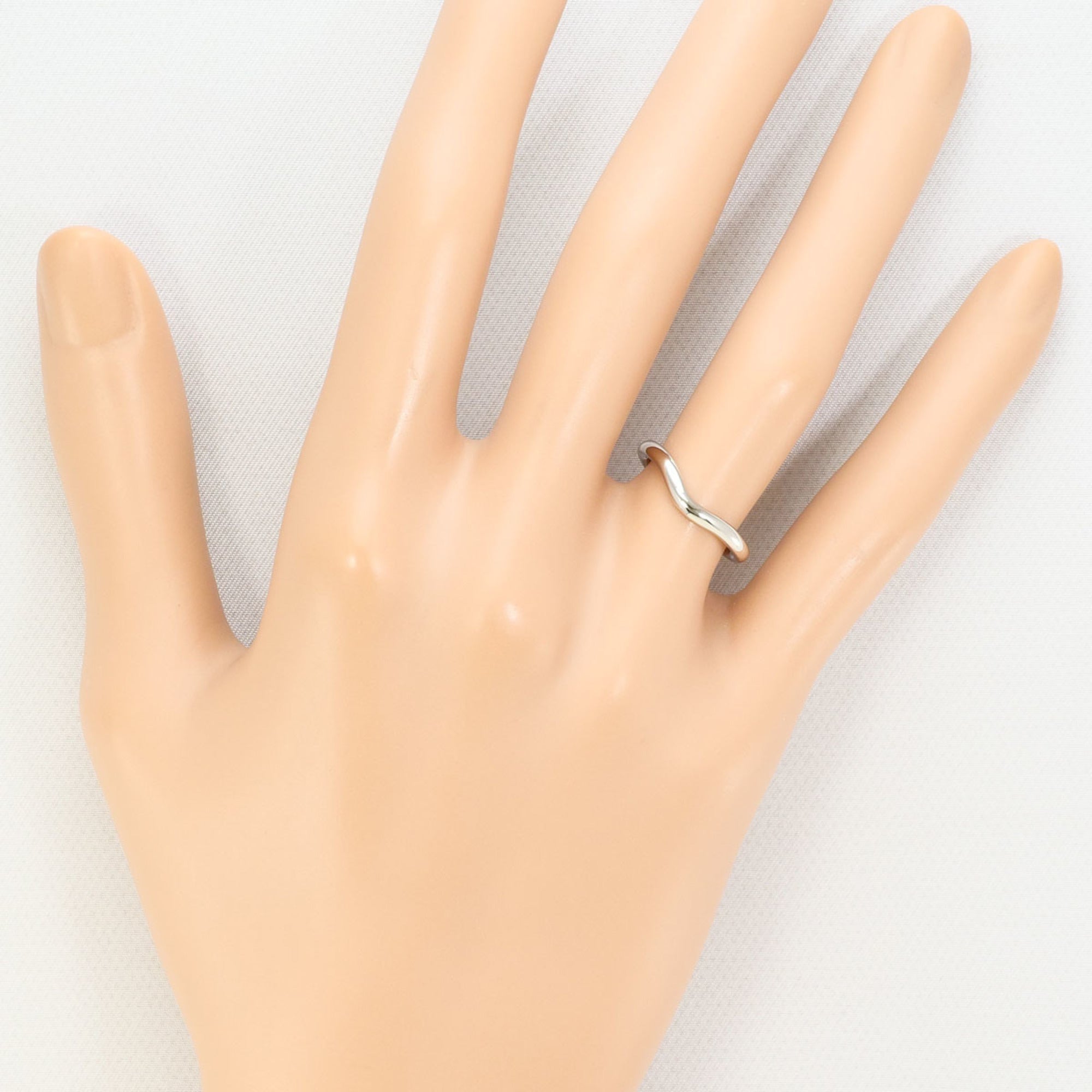 Tiffany Platinum 950 Band Ring (Pre-Owned)