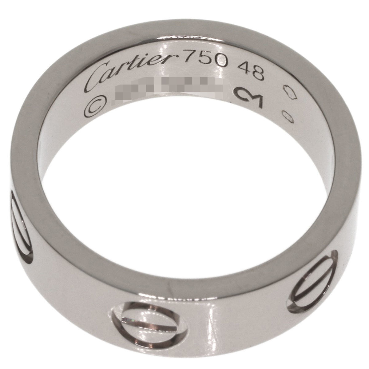 Cartier White Gold (18K) Band Ring (Pre-Owned)