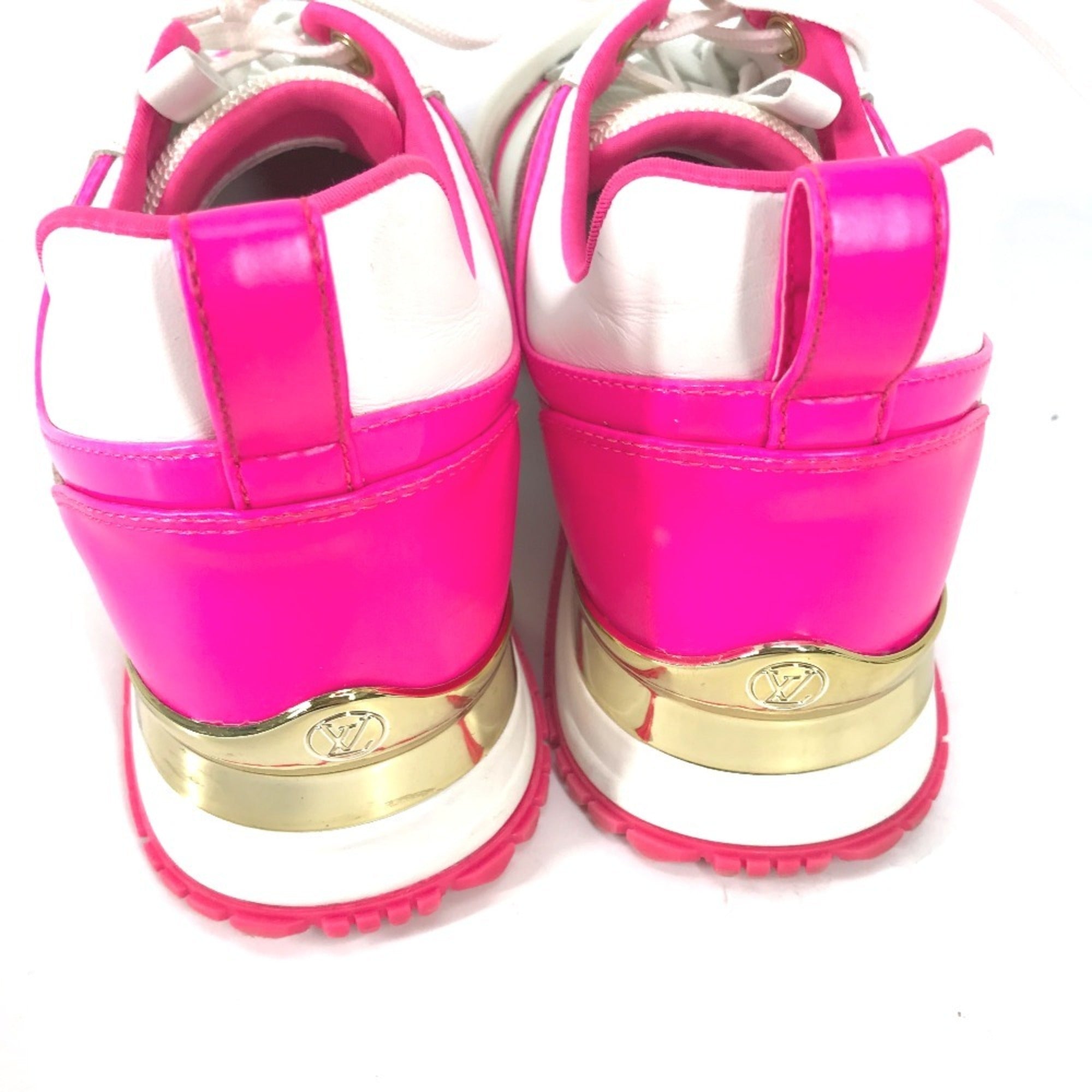 Louis Vuitton Pink White Sneakers (Pre-Owned)