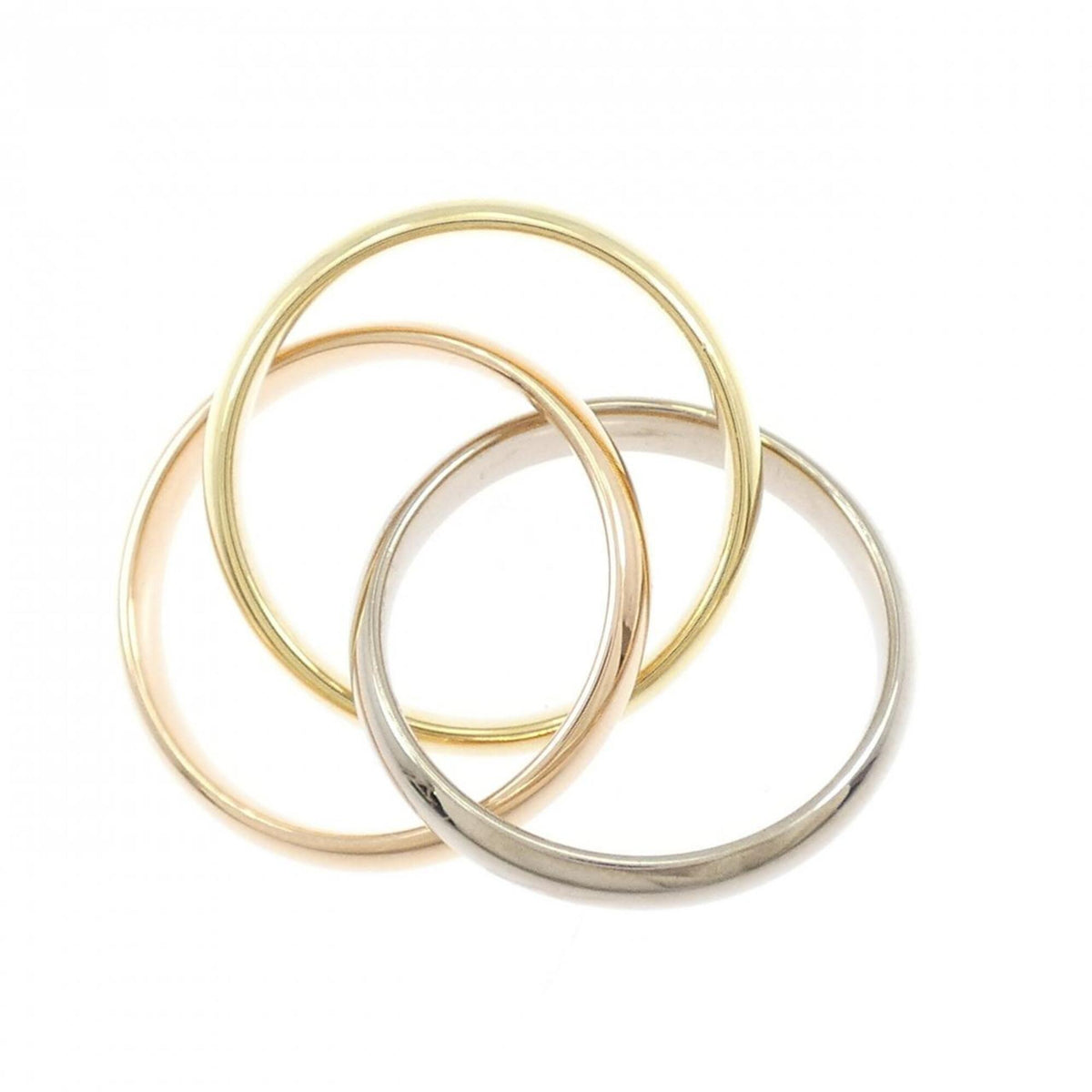 Cartier Yellow Gold (18K) Pink Gold (18K) White Gold (18K) Band Ring (Pre-Owned)