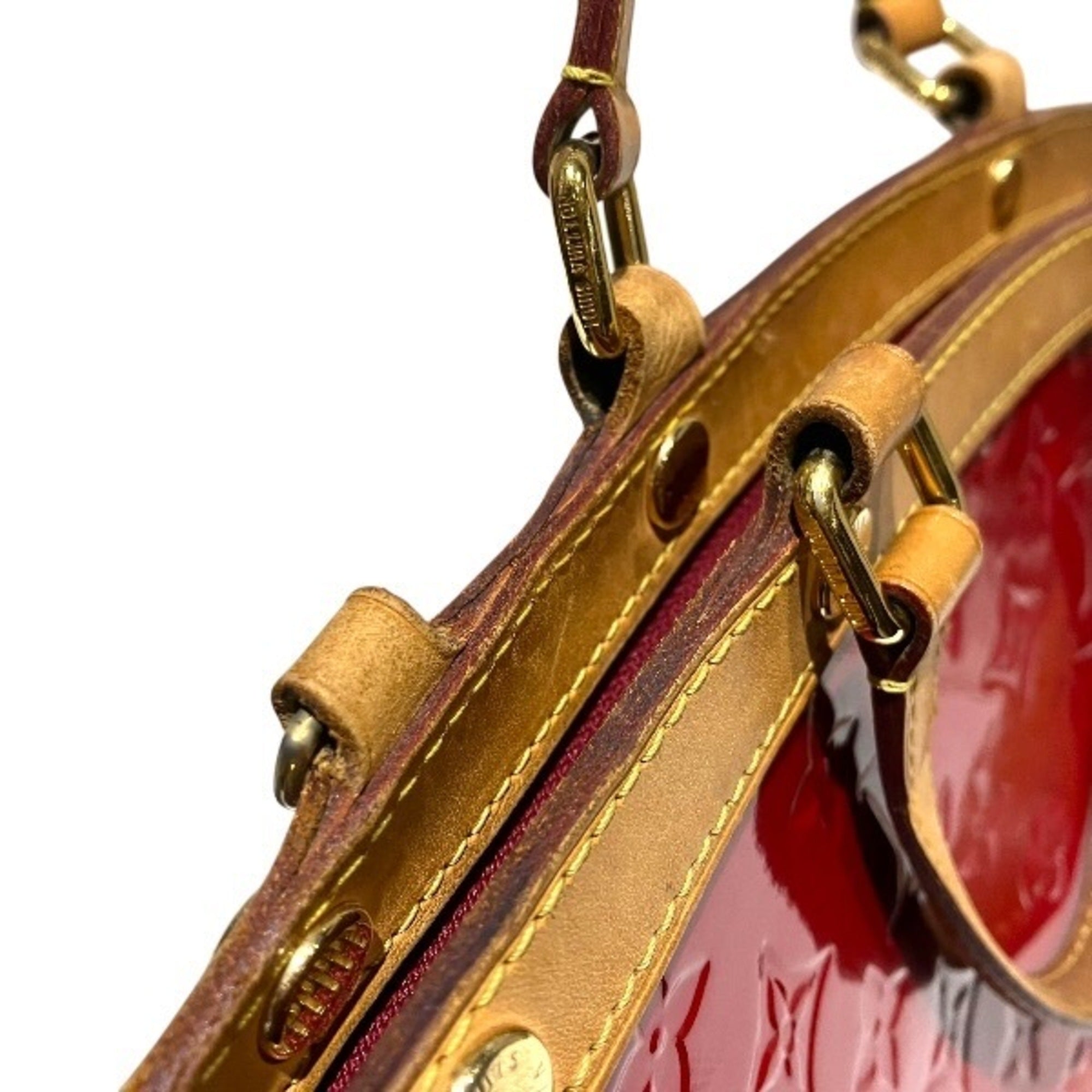 Louis Vuitton Pomme D'amour Leather Handbag Shoulder Bag (Pre-Owned)