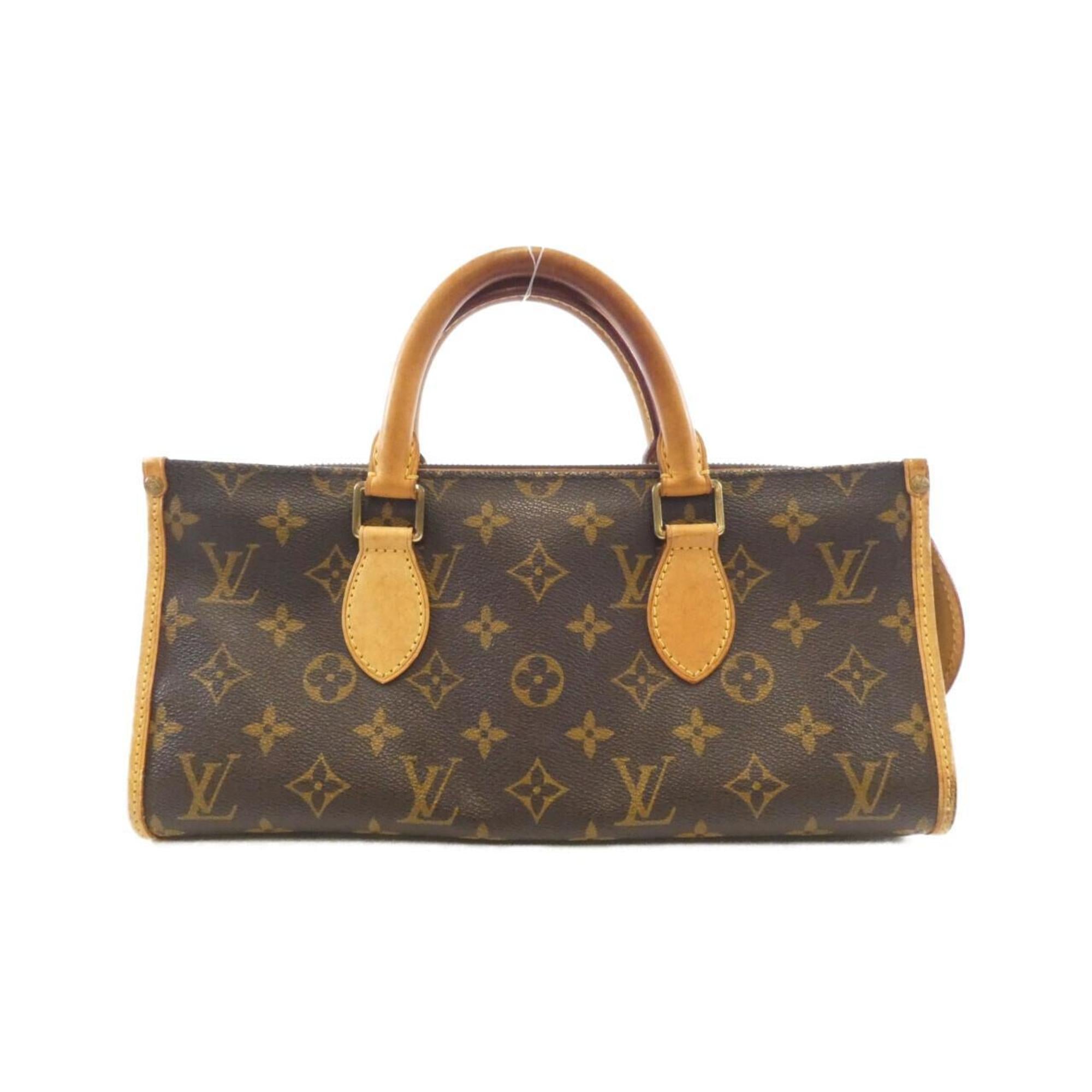 Louis Vuitton Marron Coated Canvas Handbag (Pre-Owned)