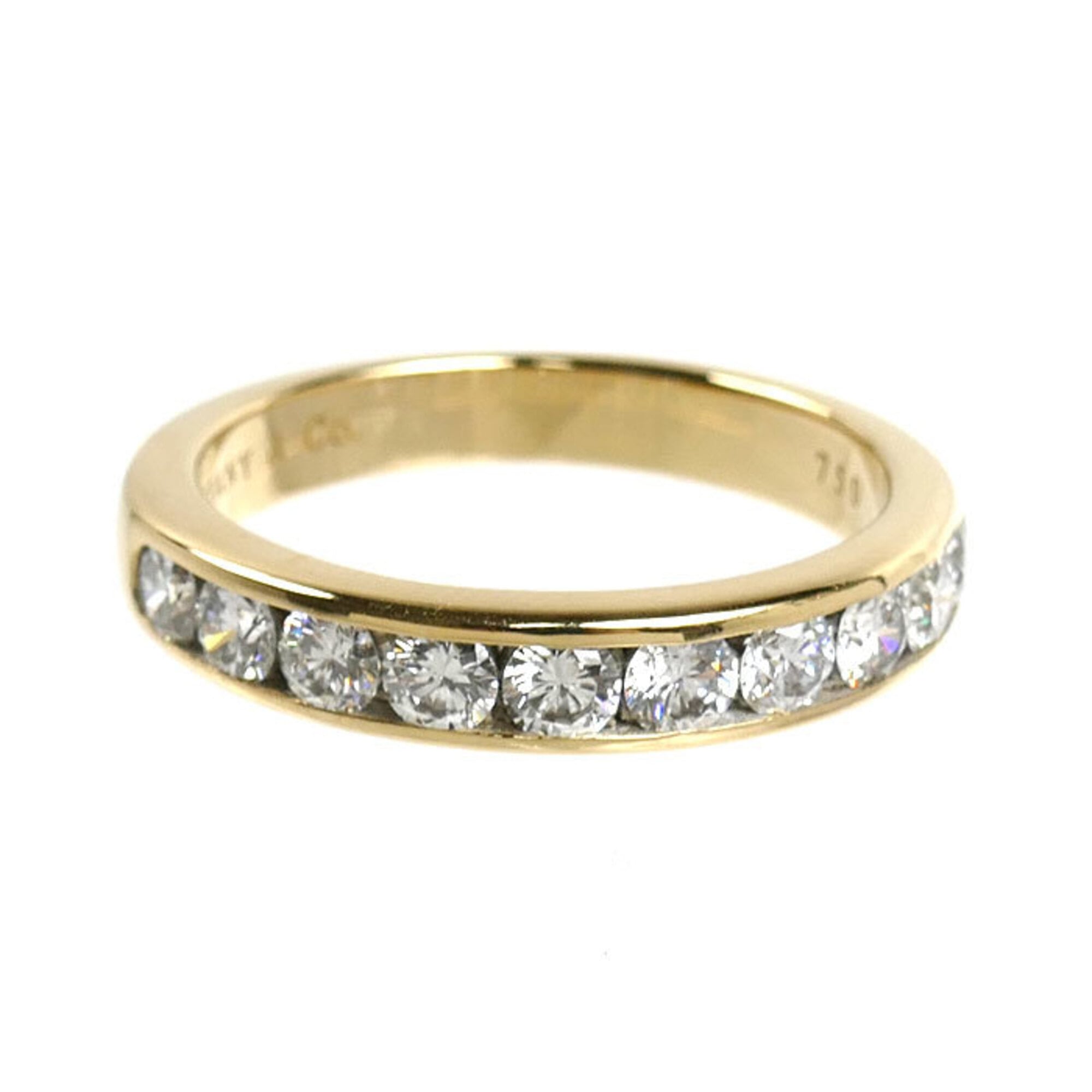 Tiffany Yellow Gold (18K) Band Ring (Pre-Owned)
