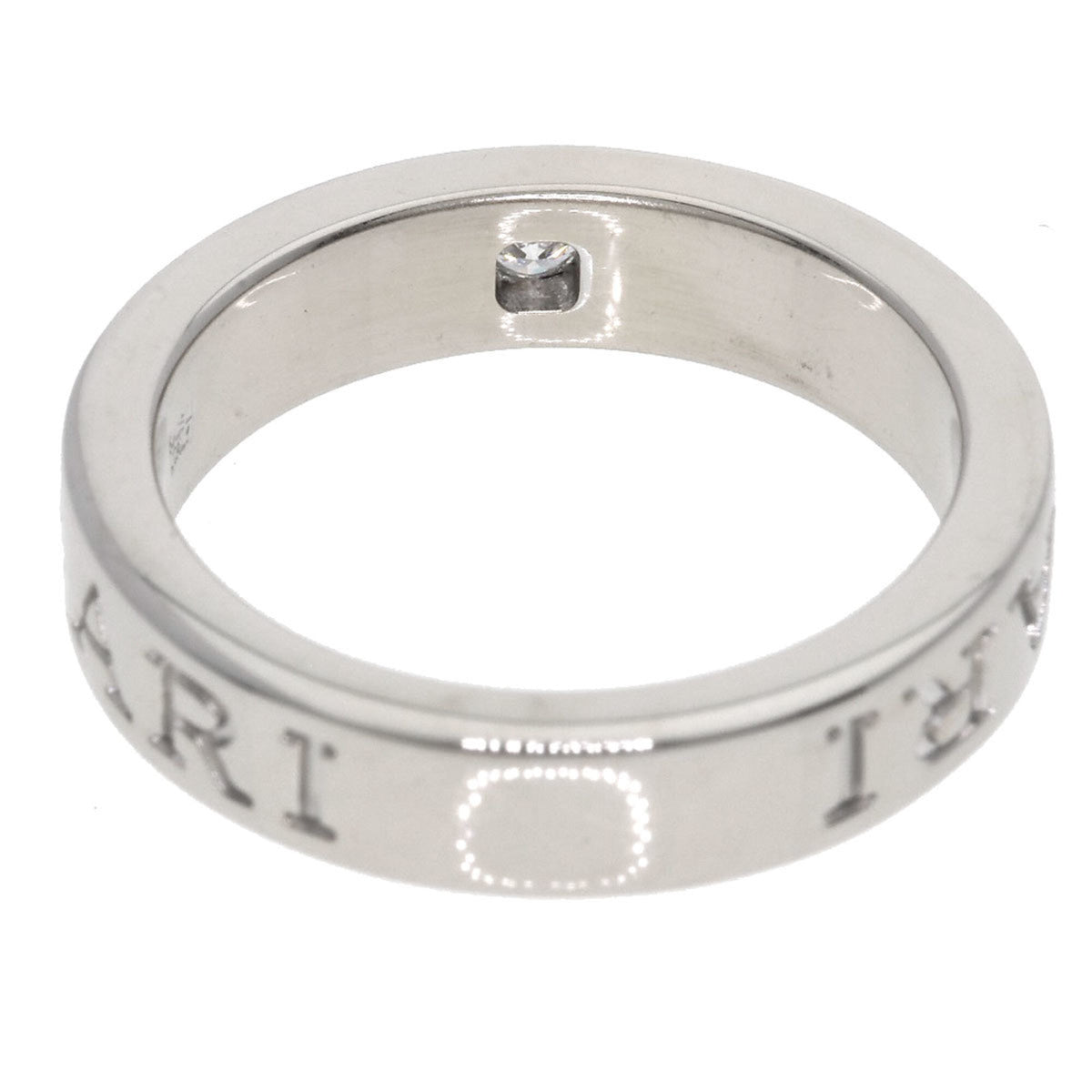 Bvlgari White Gold (18K) Band Ring (Pre-Owned)