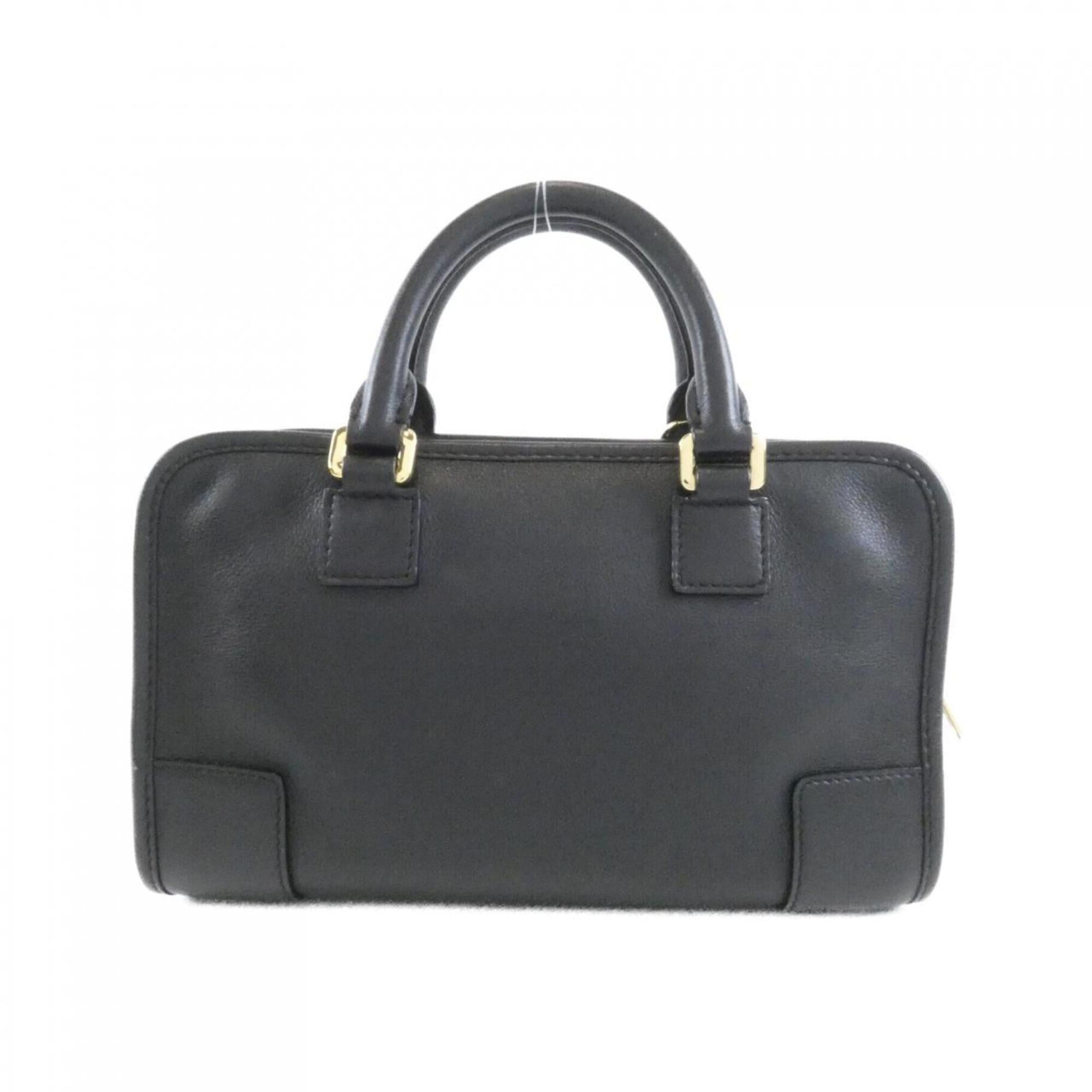 Loewe Black Leather Handbag (Pre-Owned)