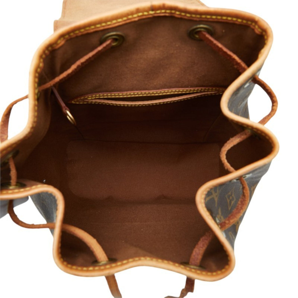 Louis Vuitton Brown Pvc Leather Backpack (Pre-Owned)