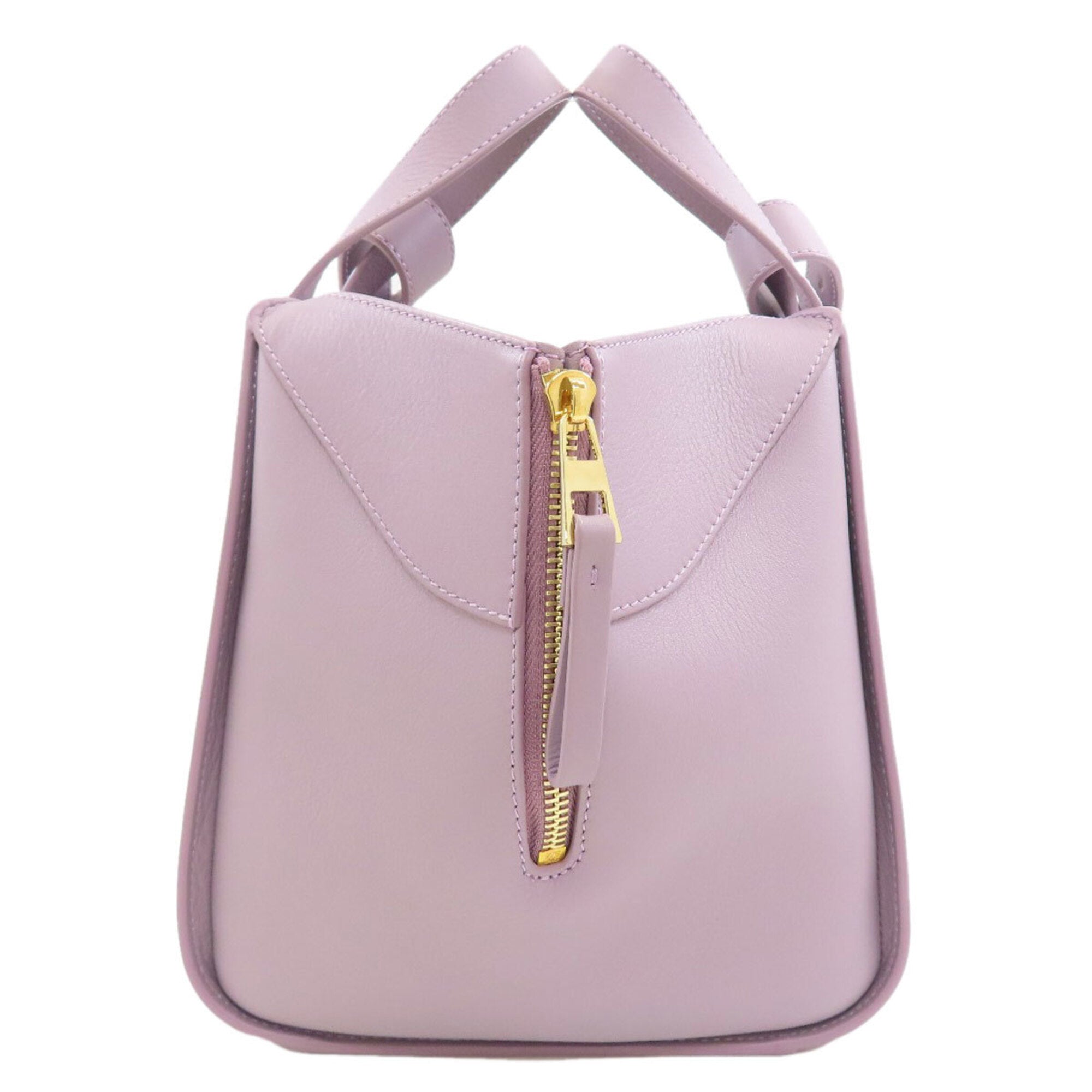 Loewe Hammock Purple Leather Handbag (Pre-Owned)