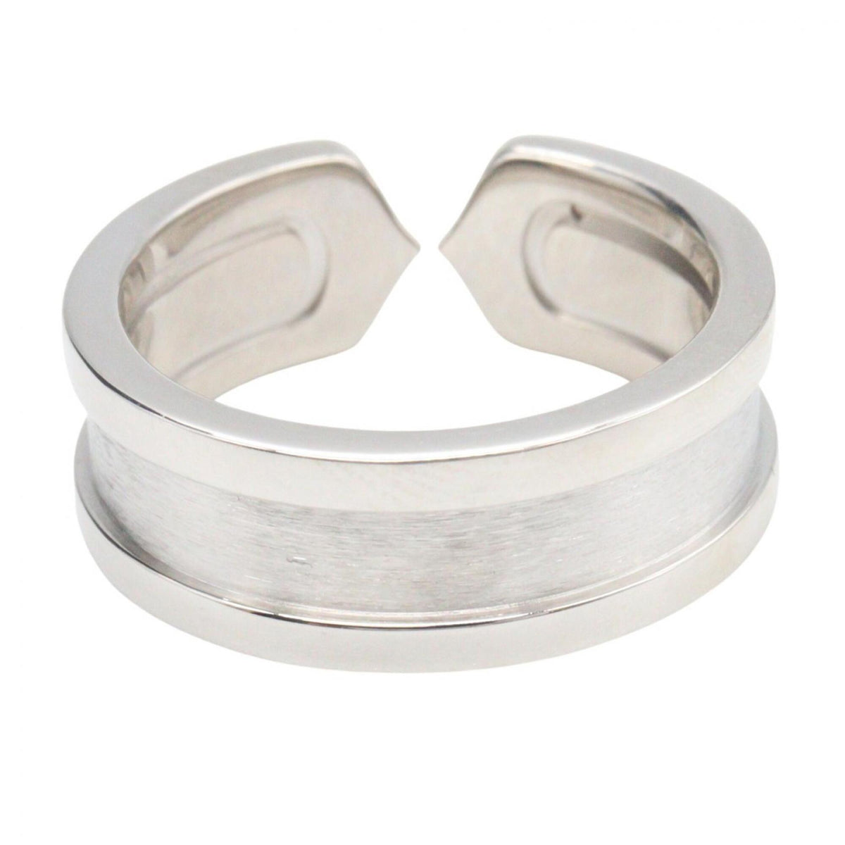 Cartier White Gold White Gold (18K) Band Ring (Pre-Owned)