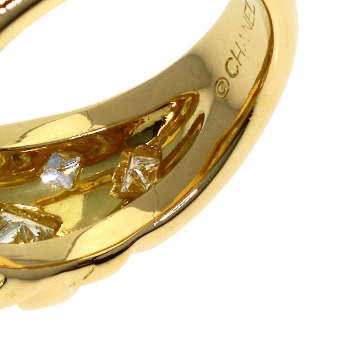 Chanel Yellow Gold (18K) Band Ring (Pre-Owned)