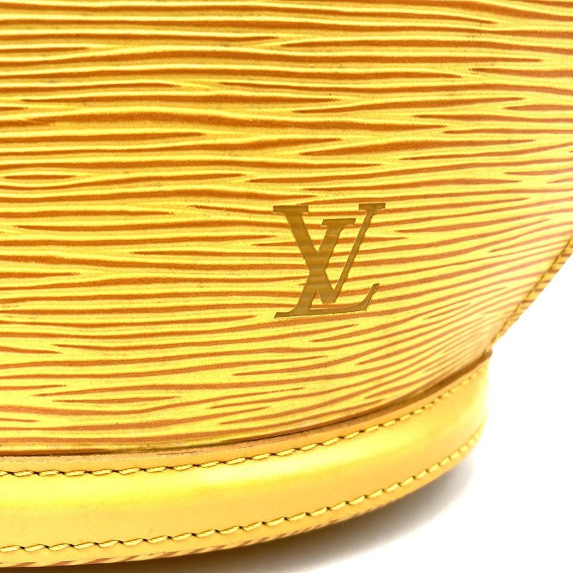 Louis Vuitton Epi Yellow Epi Leather Shoulder Bag (Pre-Owned)