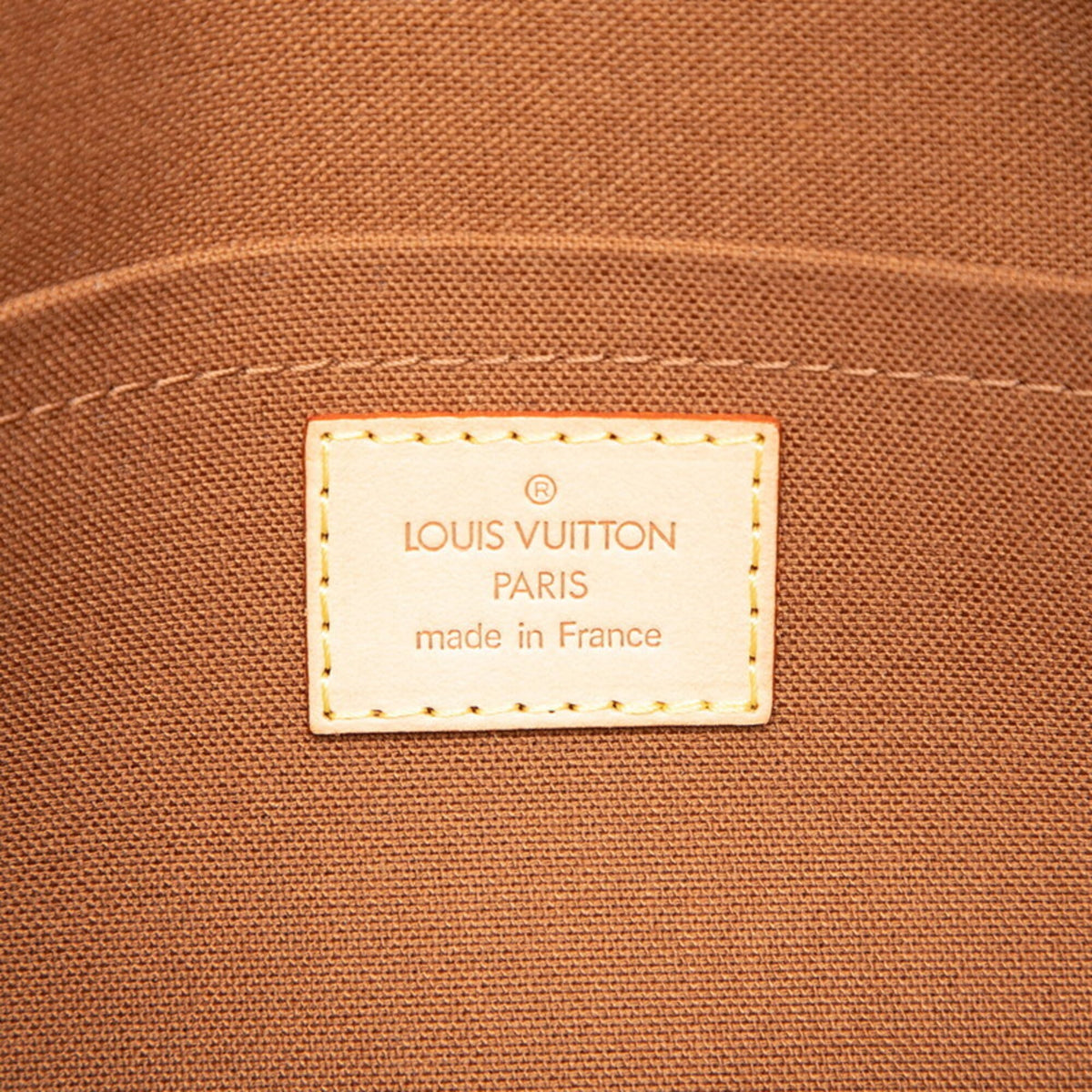 Louis Vuitton Brown Pvc Leather Pouch Sling Bag (Pre-Owned)