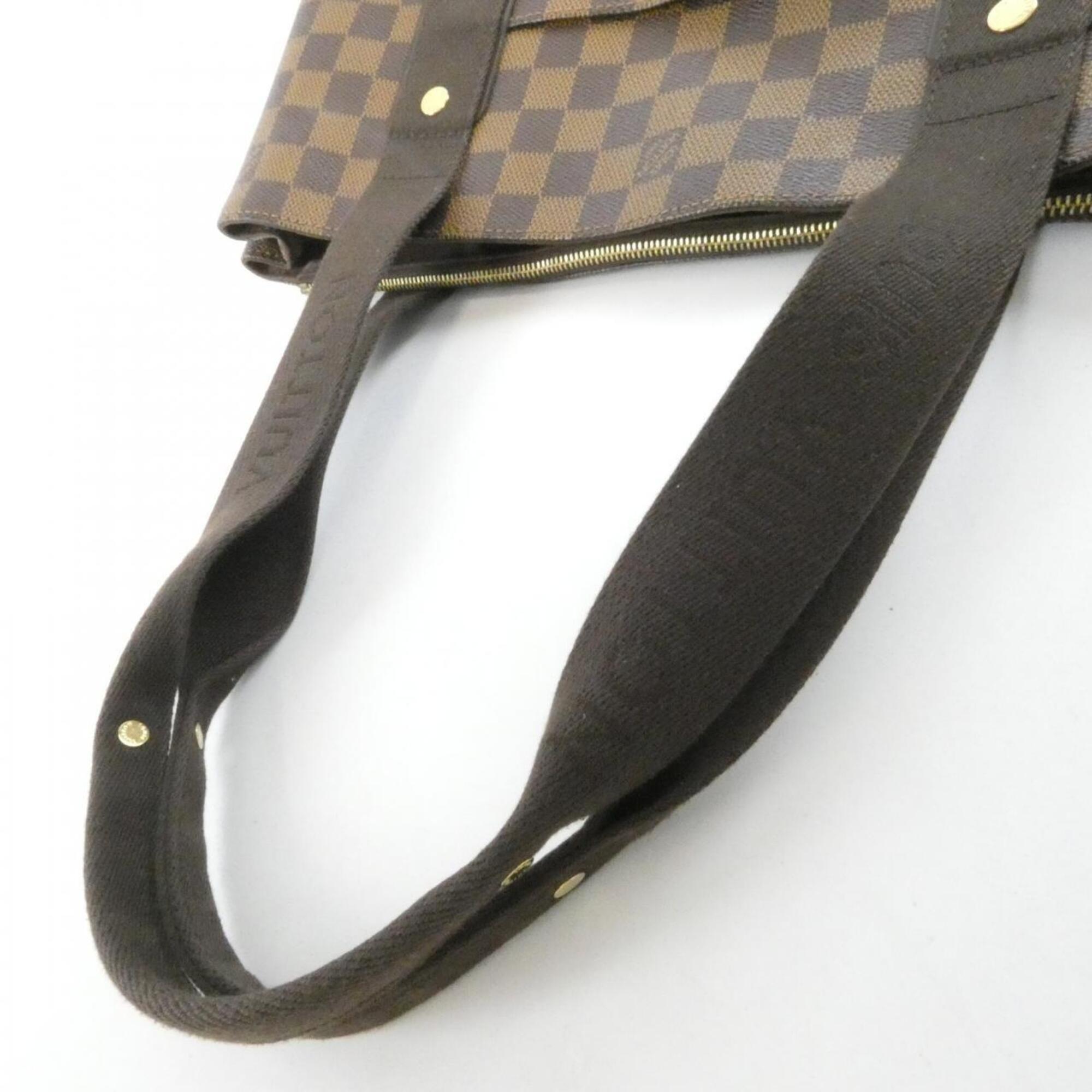 Louis Vuitton Damier Damier Canvas Ebene Damier Canvas Handbag (Pre-Owned)