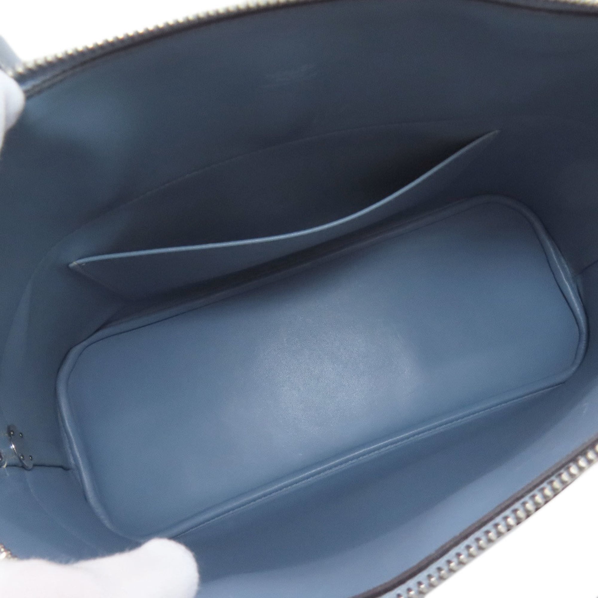 Hermes Light Blue Epsom Leather Handbag (Pre-Owned)