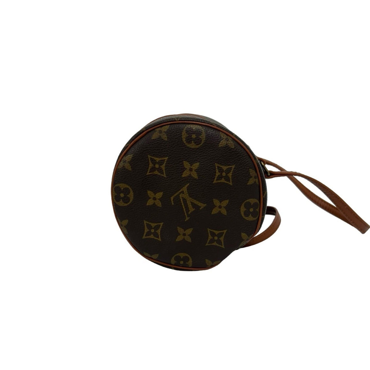 Louis Vuitton Brown Leather Pvc Boston Bag Handbag (Pre-Owned)