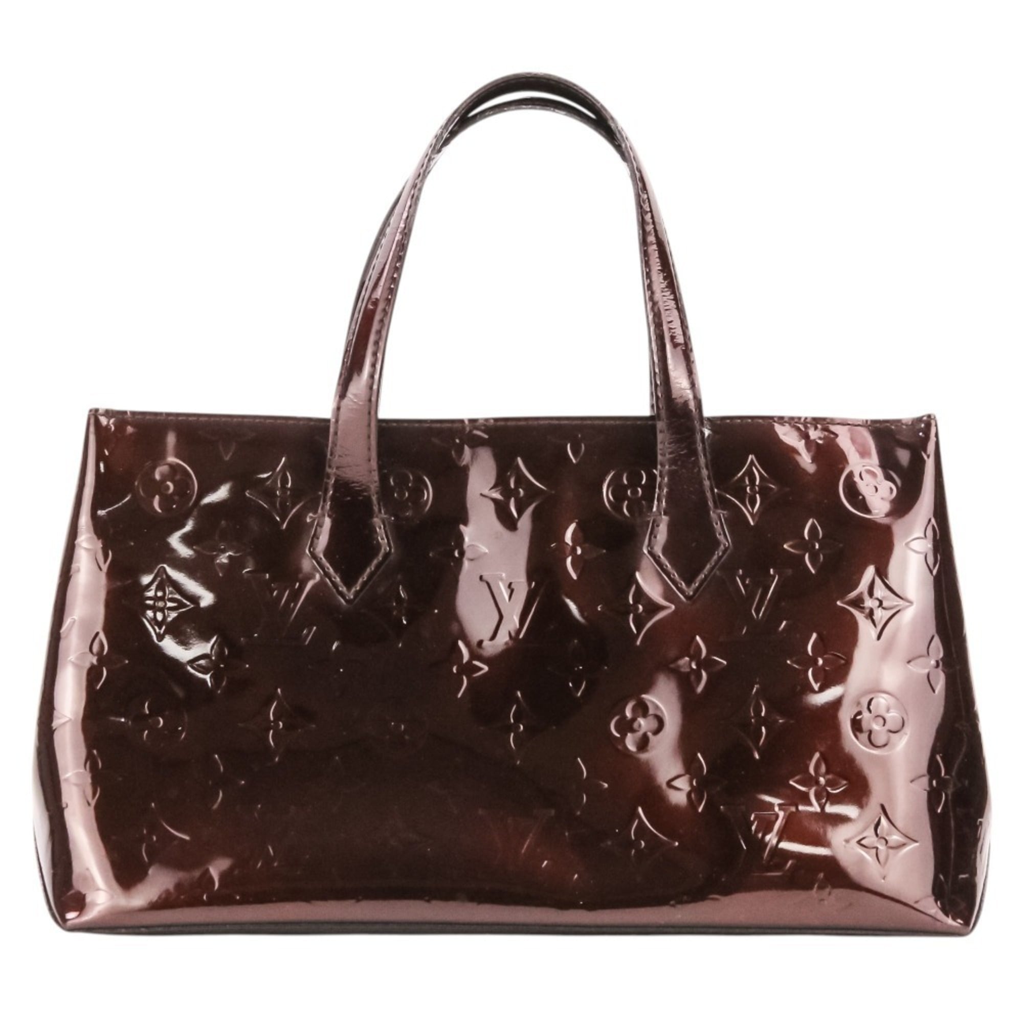 Louis Vuitton Vernis Amarante Monogram Vernis Handbag (Pre-Owned)