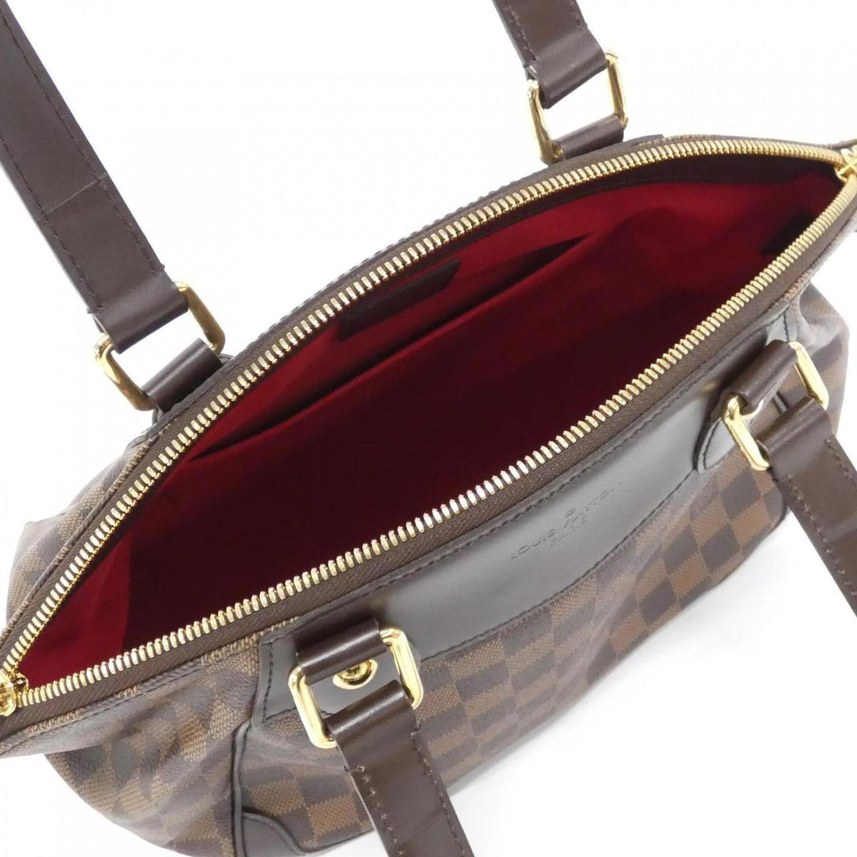 Louis Vuitton Brown Coated Canvas Handbag (Pre-Owned)