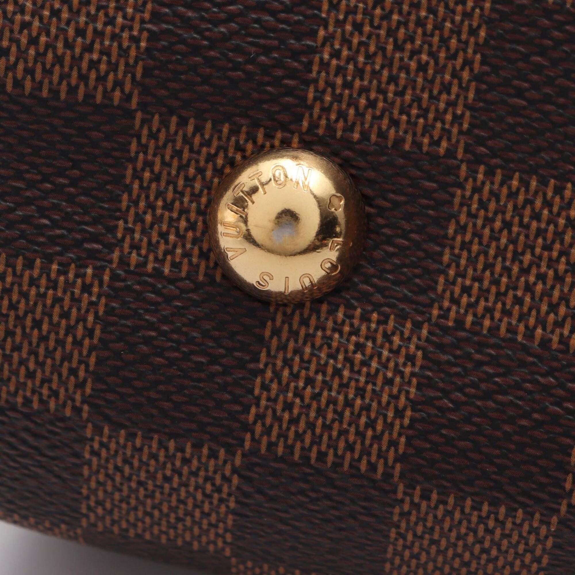 Louis Vuitton Brown Coated Canvas Pvc Leather Handbag (Pre-Owned)