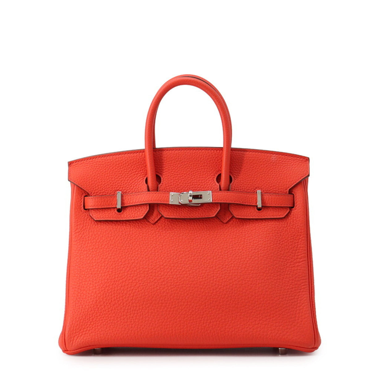 Hermes Capucine Togo Leather Handbag (Pre-Owned)