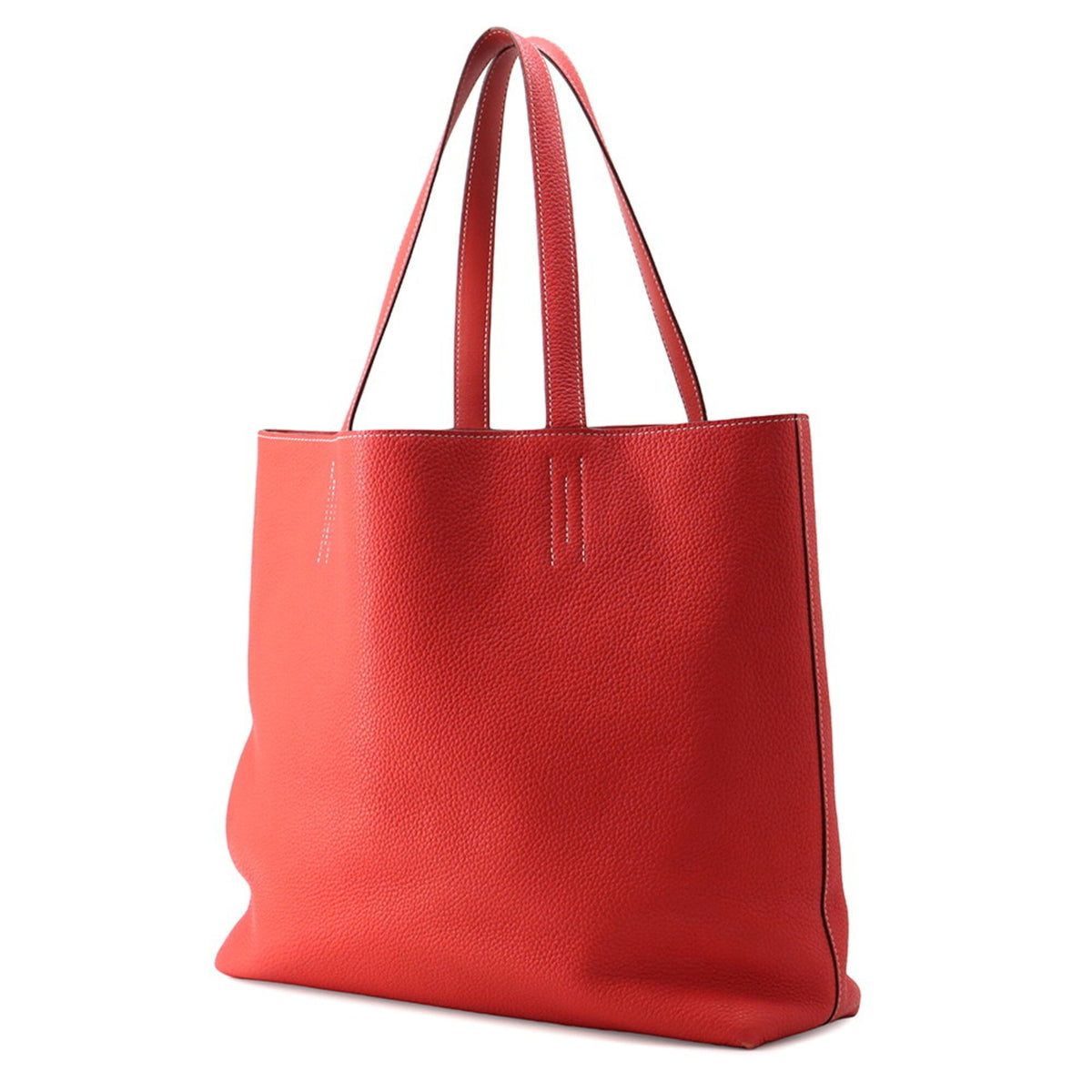 Hermes Bougainvillier Taurillon Clemence Leather Swift Leather Handbag (Pre-Owned)