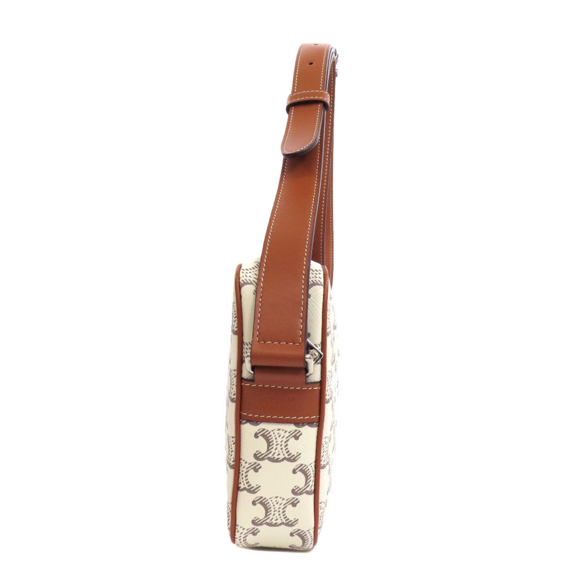 Celine White Pvc Shoulder Bag (Pre-Owned)