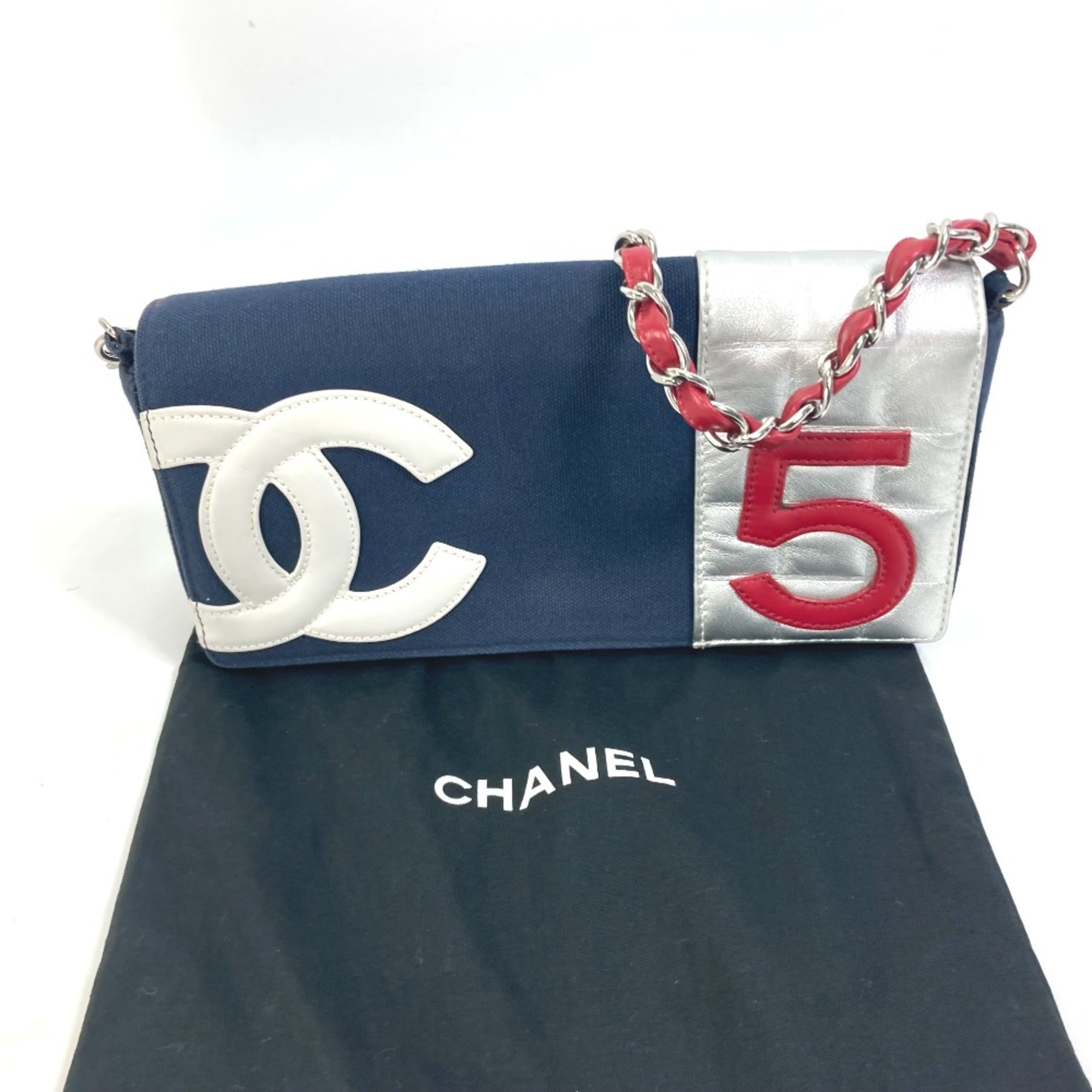 Chanel Navy Other Shoulder Bag (Pre-Owned)
