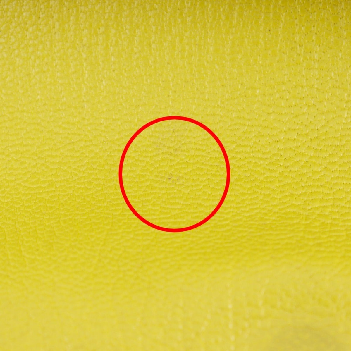 Hermes Yellow Chevre Leather Clutch Bag (Pre-Owned)