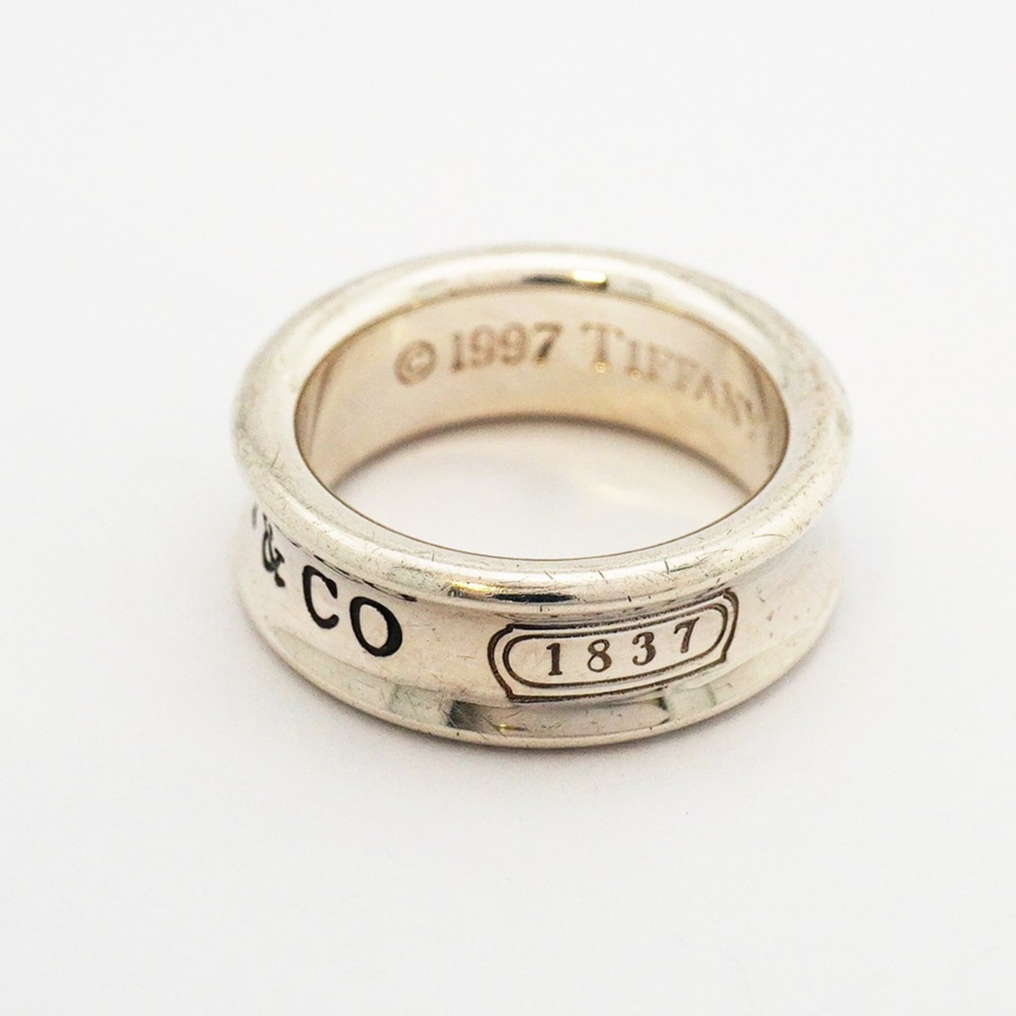 Tiffany Silver 925 Band Ring (Pre-Owned)