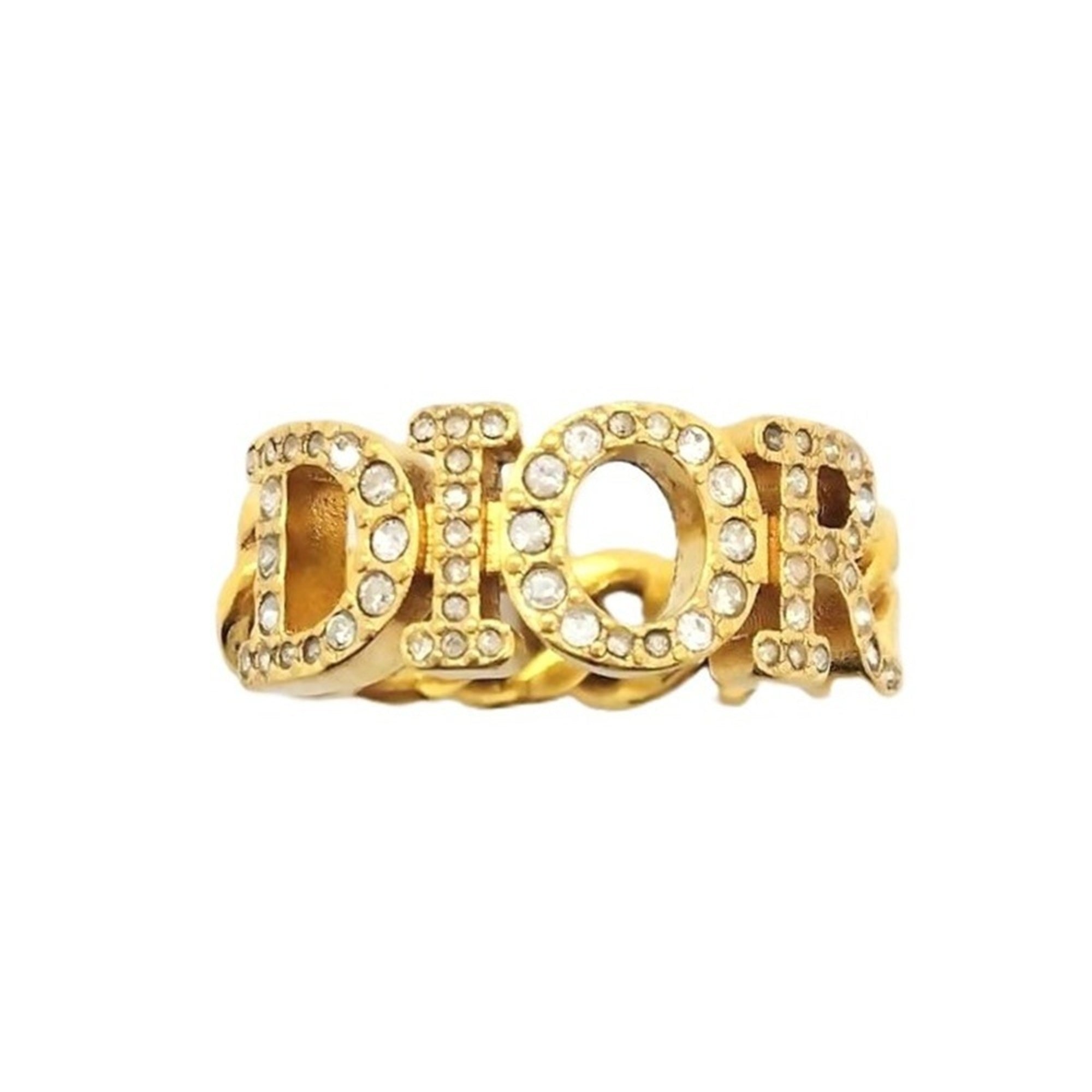 Christian Dior Metal Band Ring (Pre-Owned)
