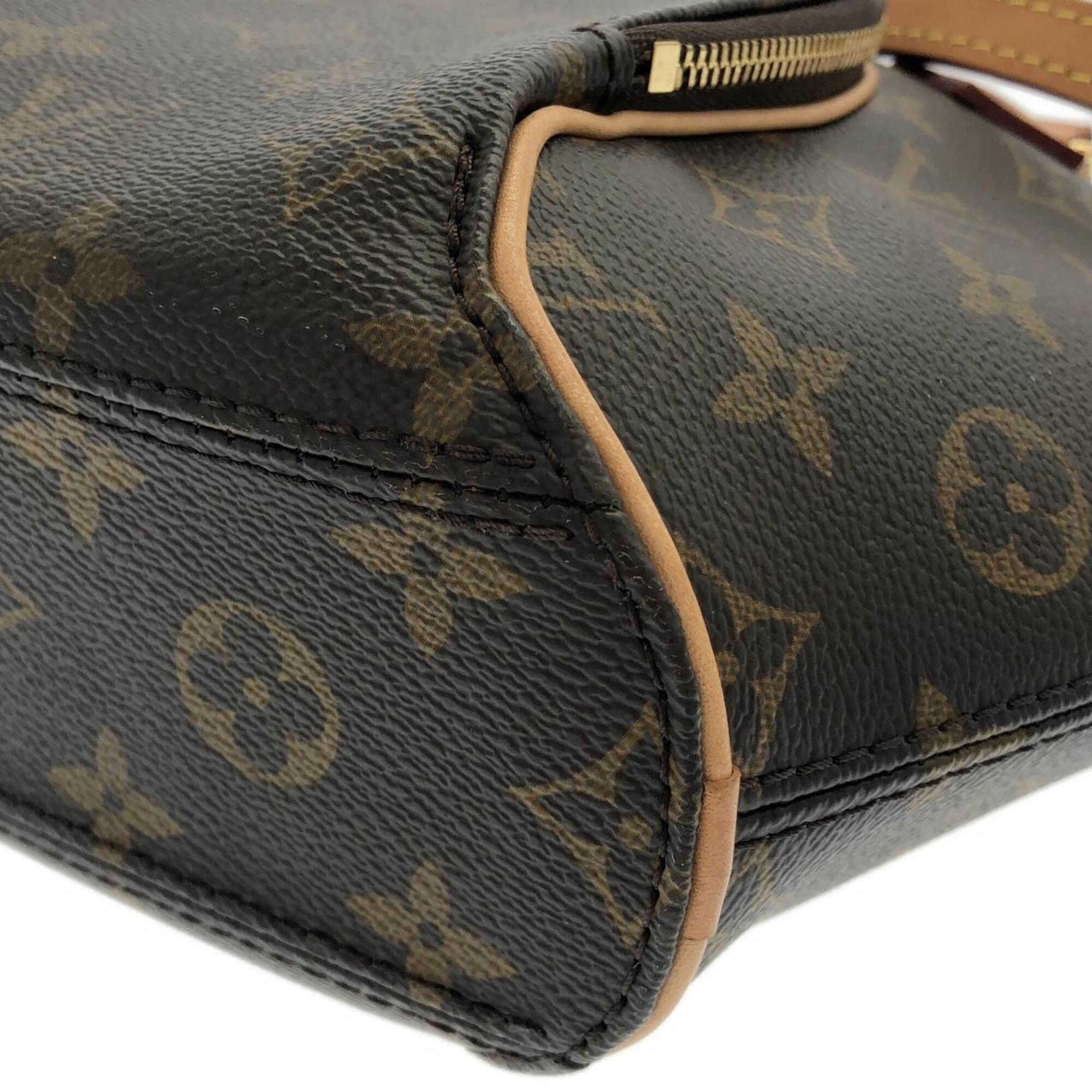Louis Vuitton Monogram Marron Coated Canvas Handbag (Pre-Owned)