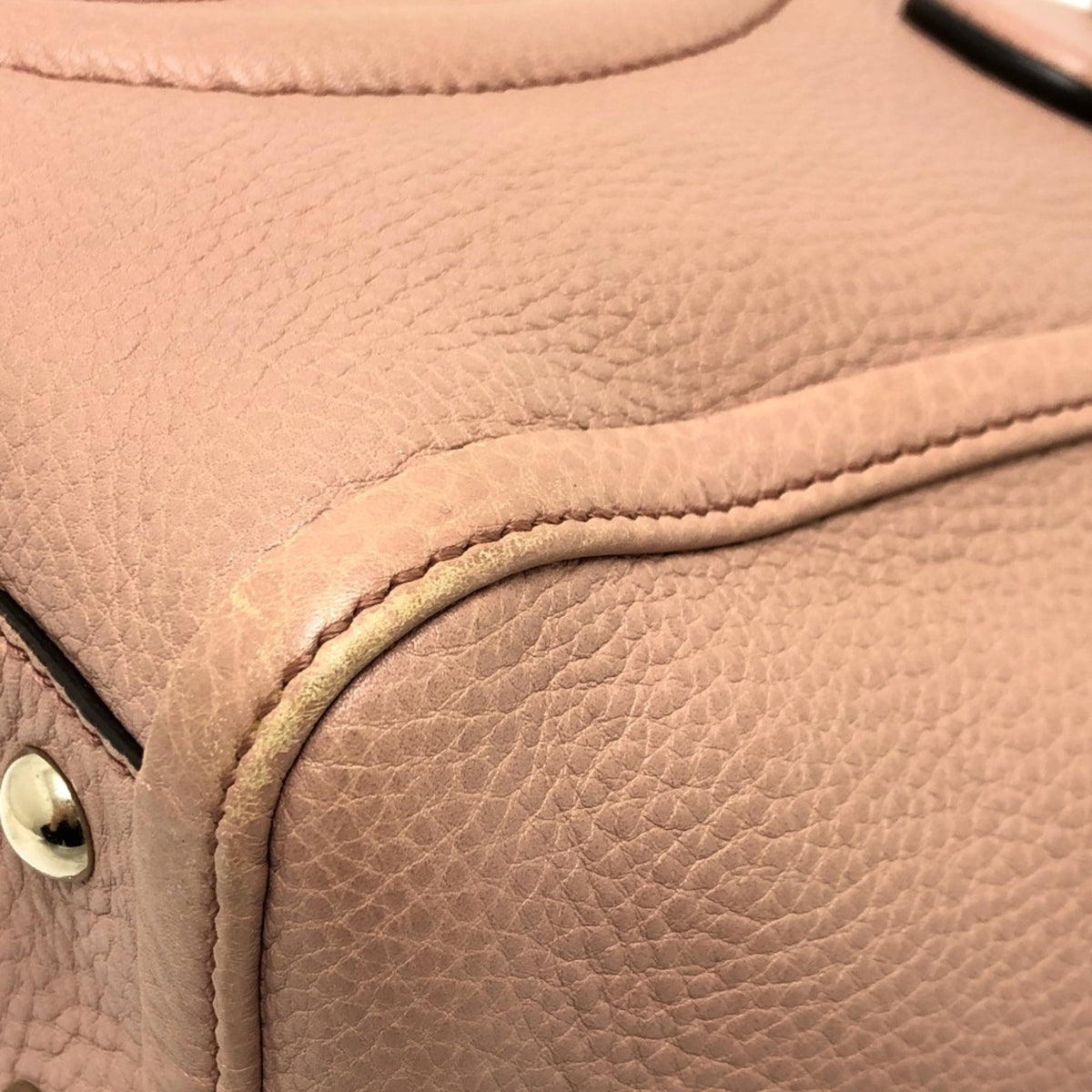 Gucci Beige Leather Handbag (Pre-Owned)