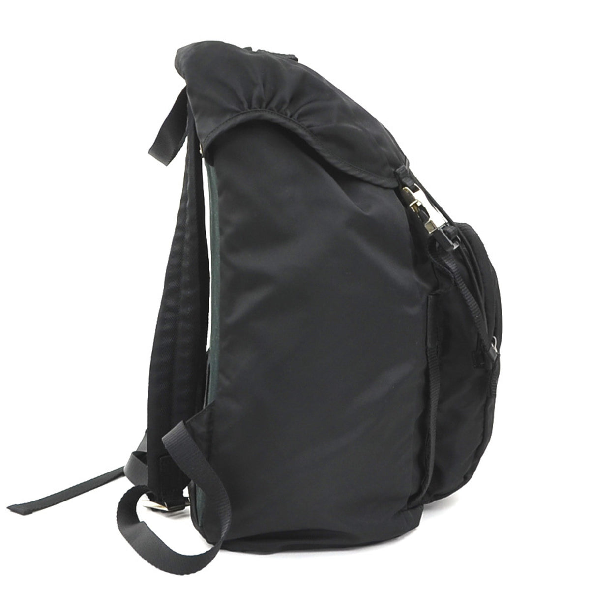 Prada Black Nylon Backpack (Pre-Owned)