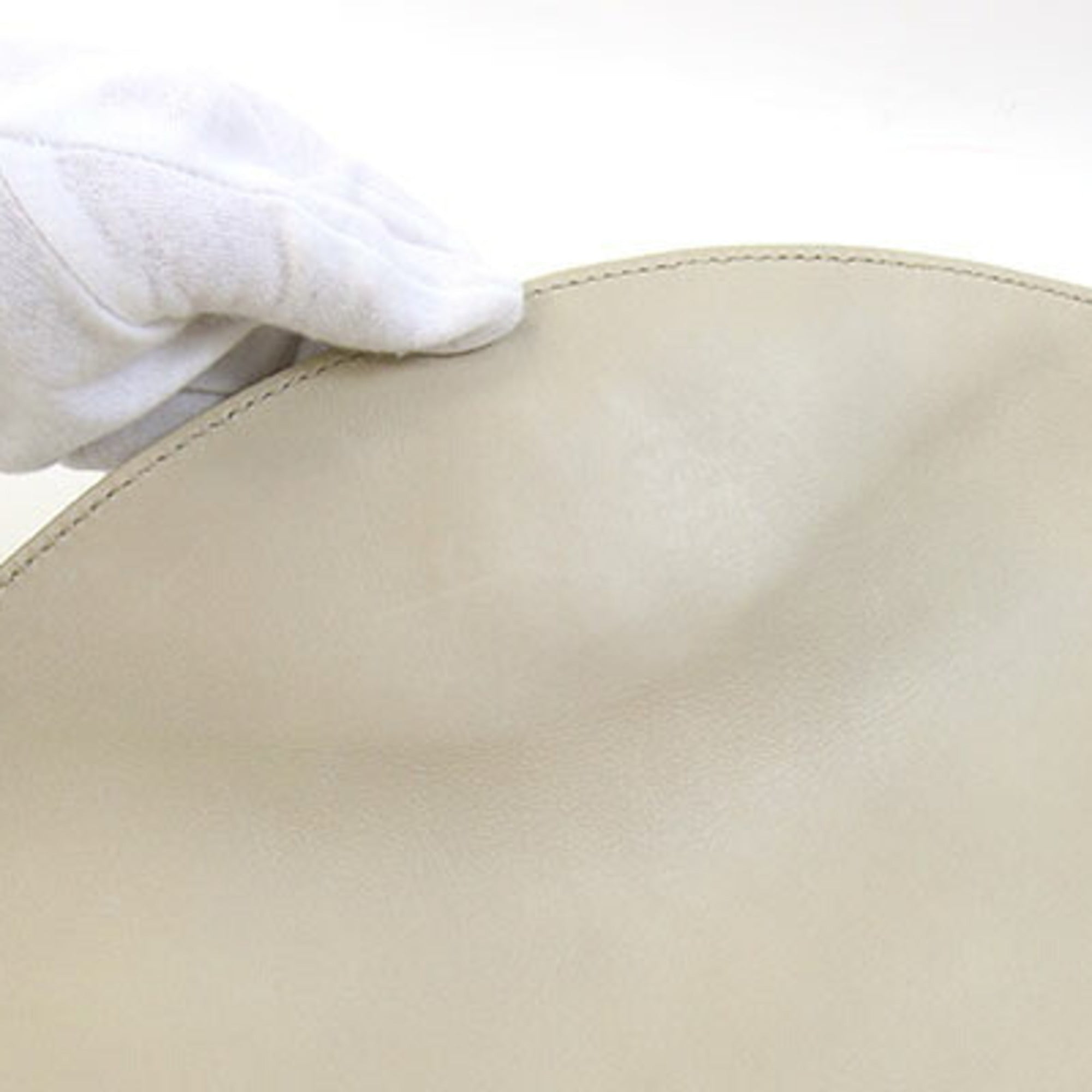 Celine Beige Yellow Leather Shoulder Bag (Pre-Owned)
