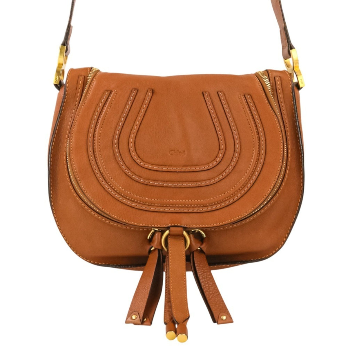 Chloé Brown Leather Shoulder Bag (Pre-Owned)
