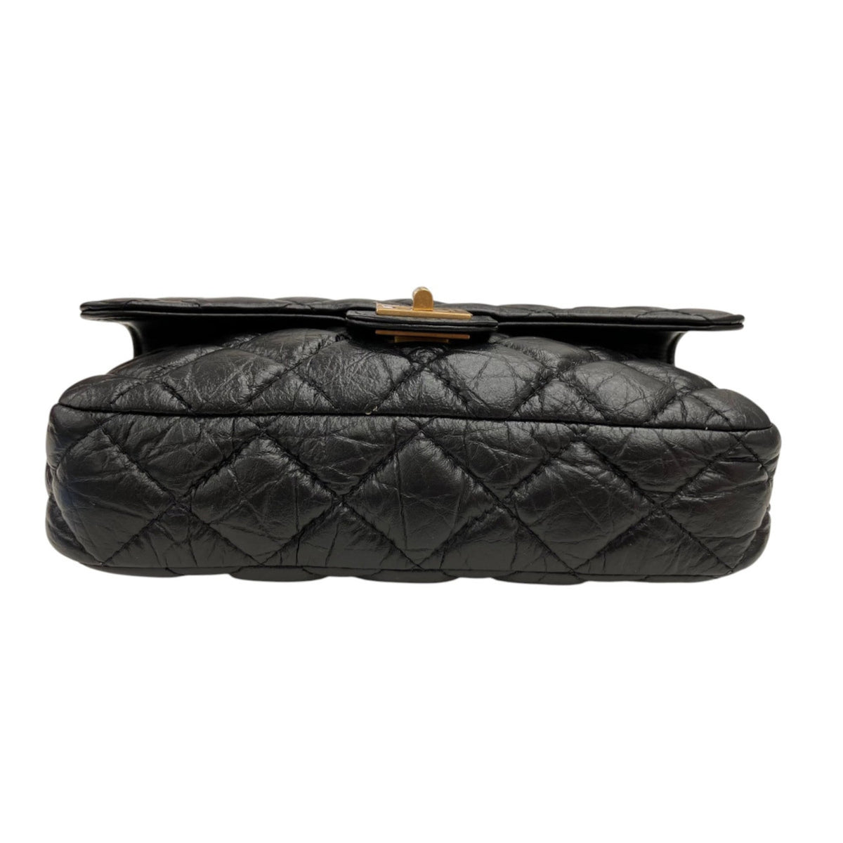 Chanel Matelasse Black Leather Chain/Shoulder Wallet (Pre-Owned)