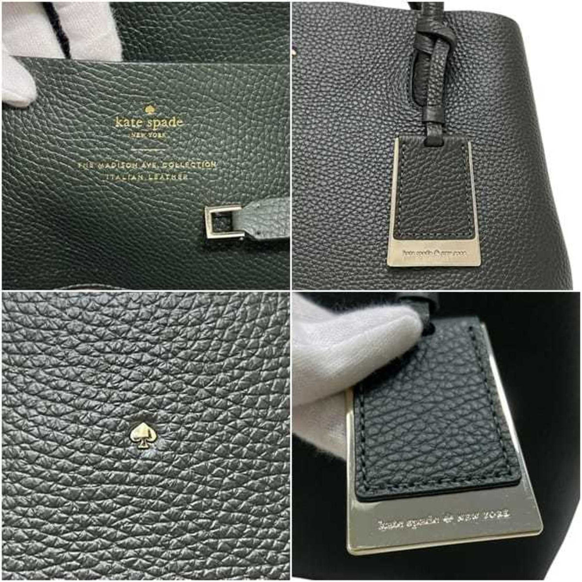Kate Spade Green Khaki Leather Handbag (Pre-Owned)