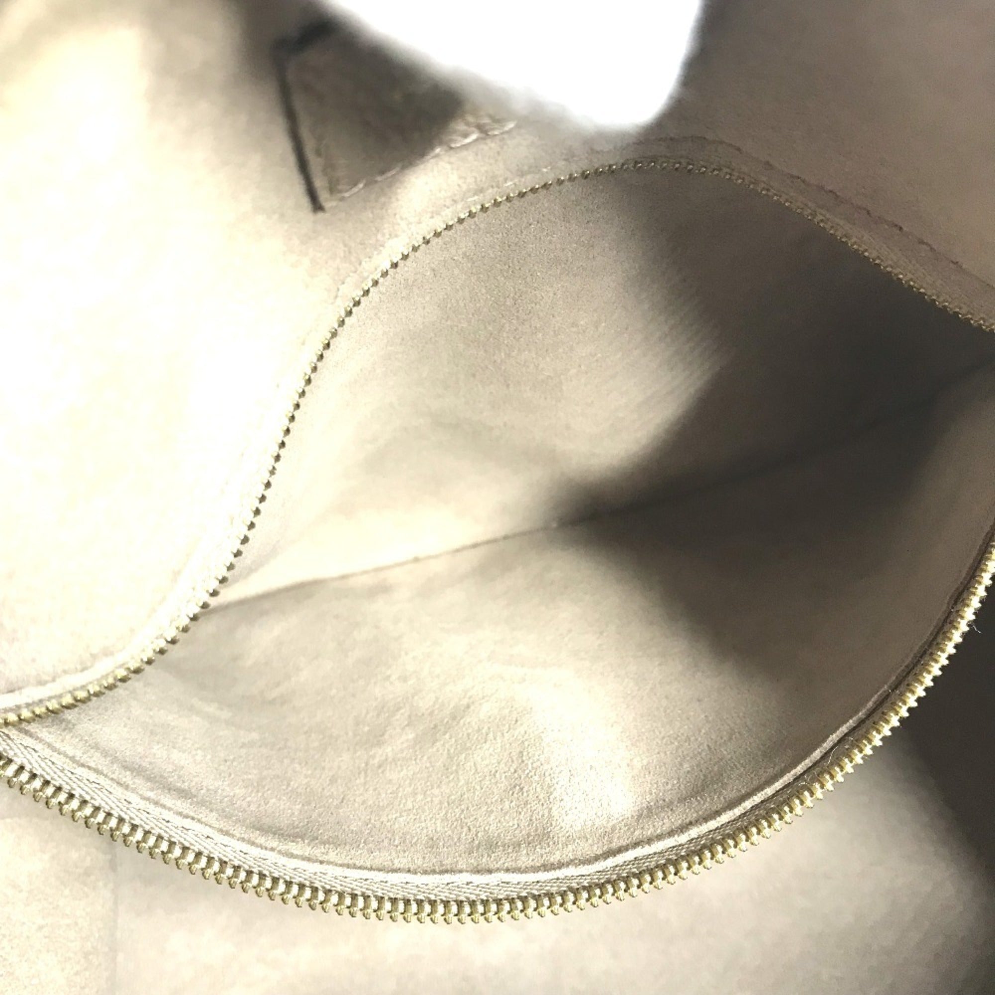 Louis Vuitton Beige Tourterelle Monogram Empreinte Boston Bag Handbag Shoulder Bag (Pre-Owned)