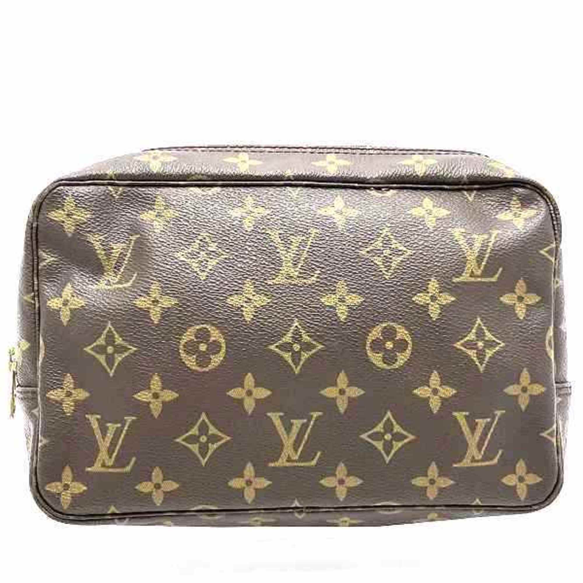 Louis Vuitton Brown Monogram Clutch Bag (Pre-Owned)