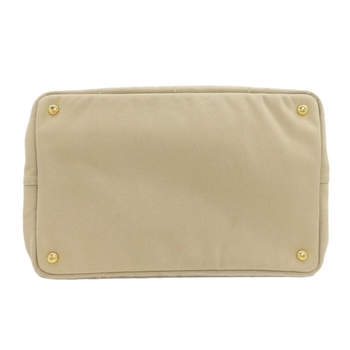 Prada Beige Canvas Handbag (Pre-Owned)