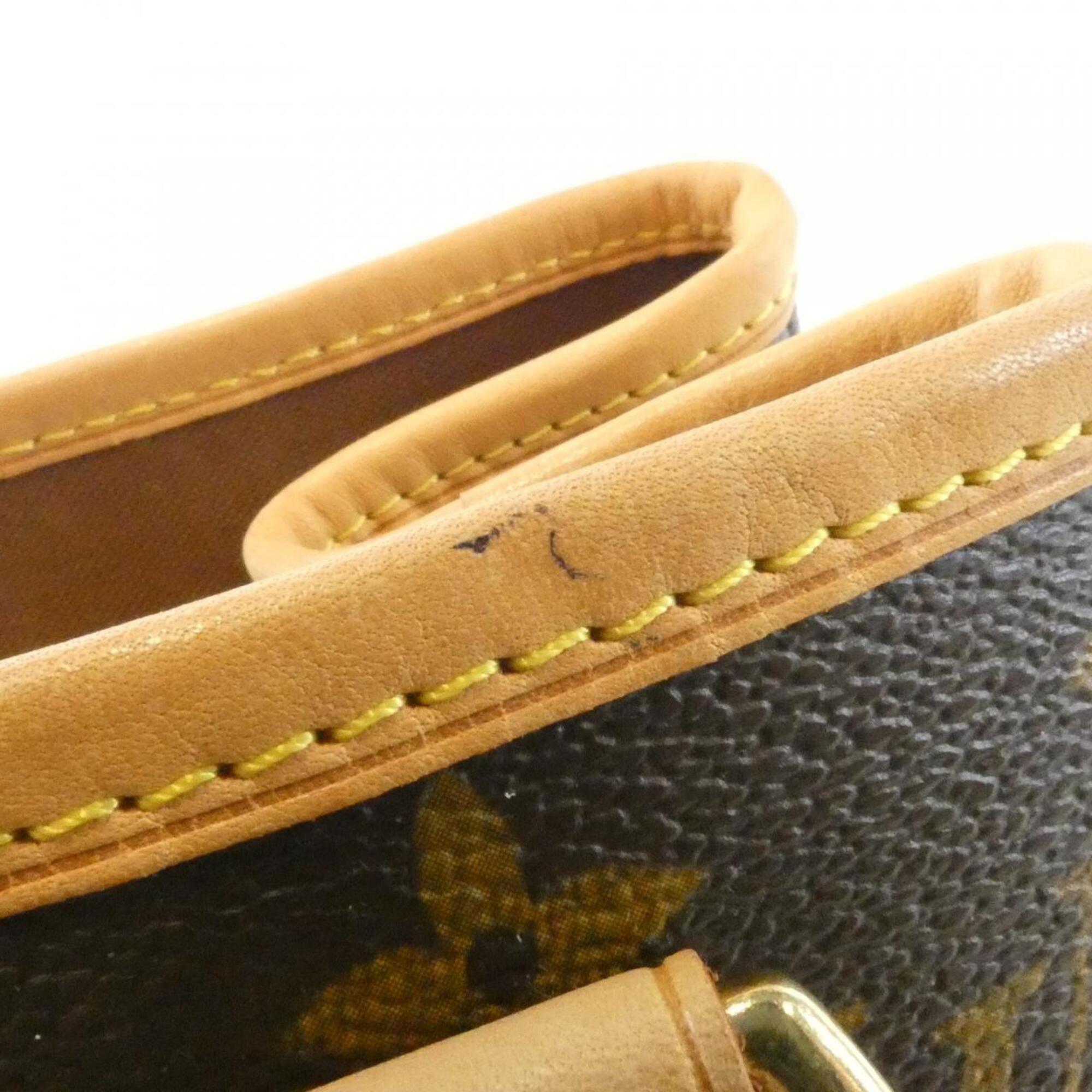 Louis Vuitton Brown Coated Canvas Handbag (Pre-Owned)