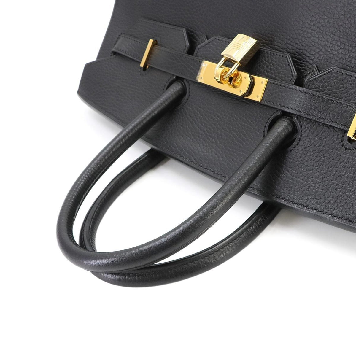 Hermes Black Ardennes Leather Handbag (Pre-Owned)