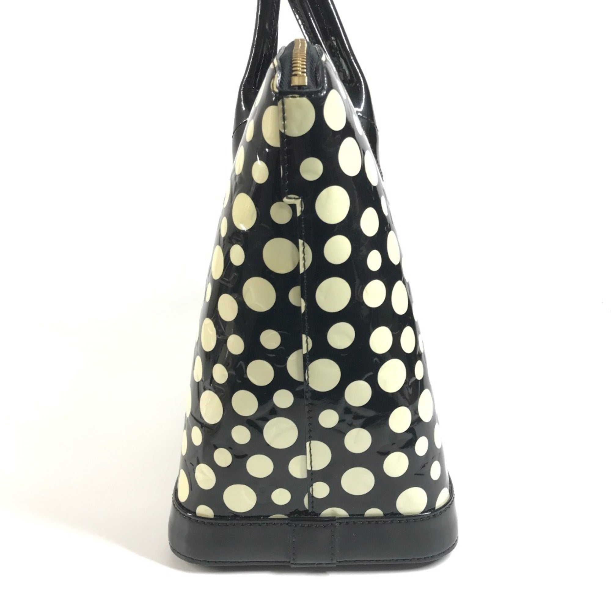 Louis Vuitton Black White Monogram Vernis Handbag Tote Bag (Pre-Owned)