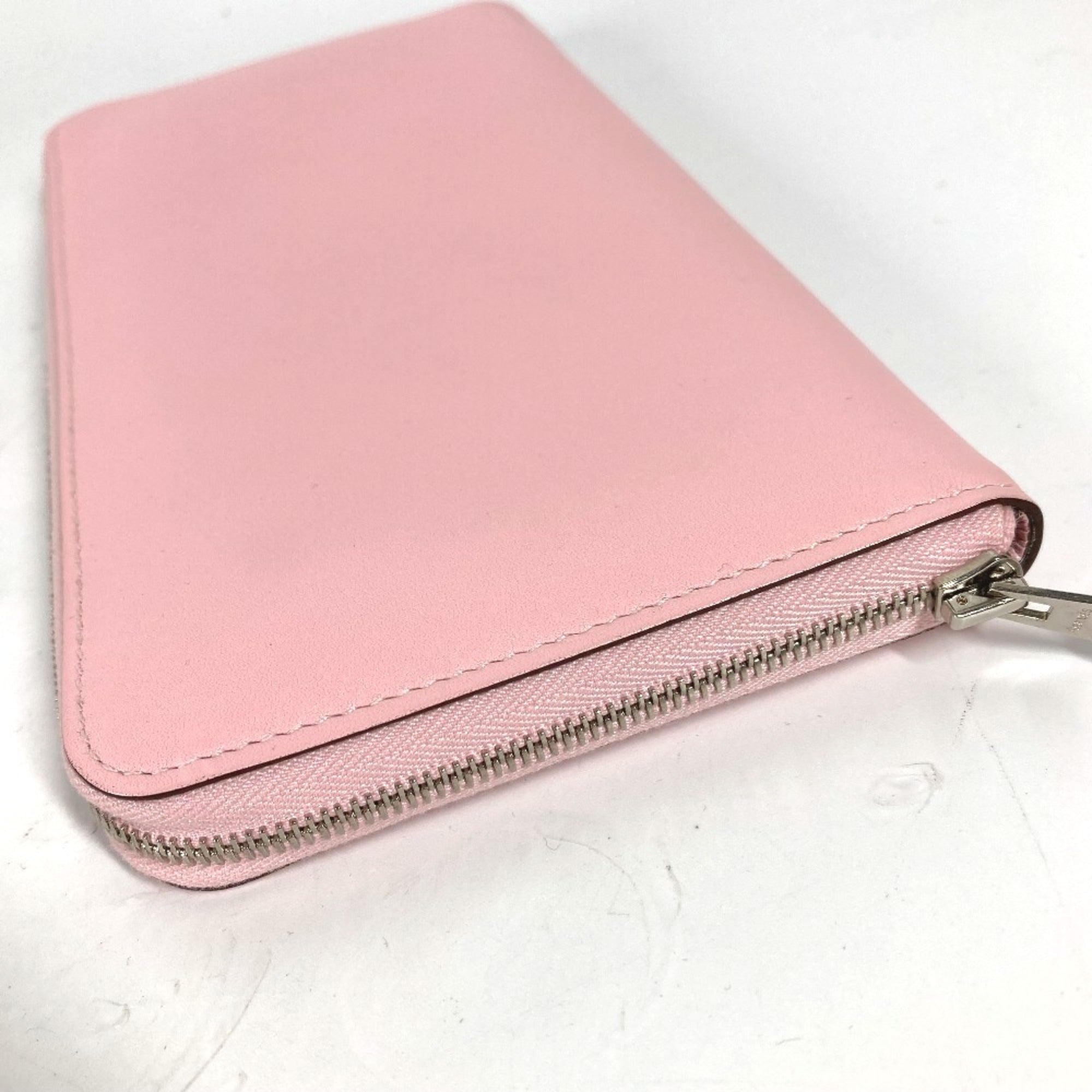 Hermes Pink Swift Leather Long Wallet (Bi-Fold) (Pre-Owned)