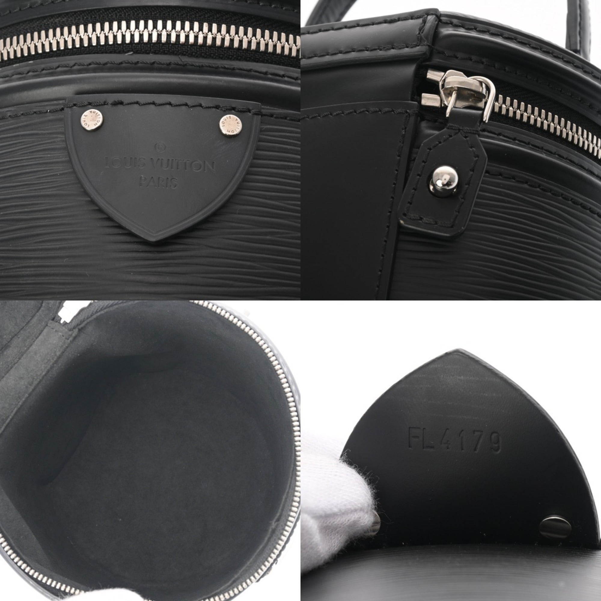 Louis Vuitton Noir Epi Leather Vanity Bag (Pre-Owned)