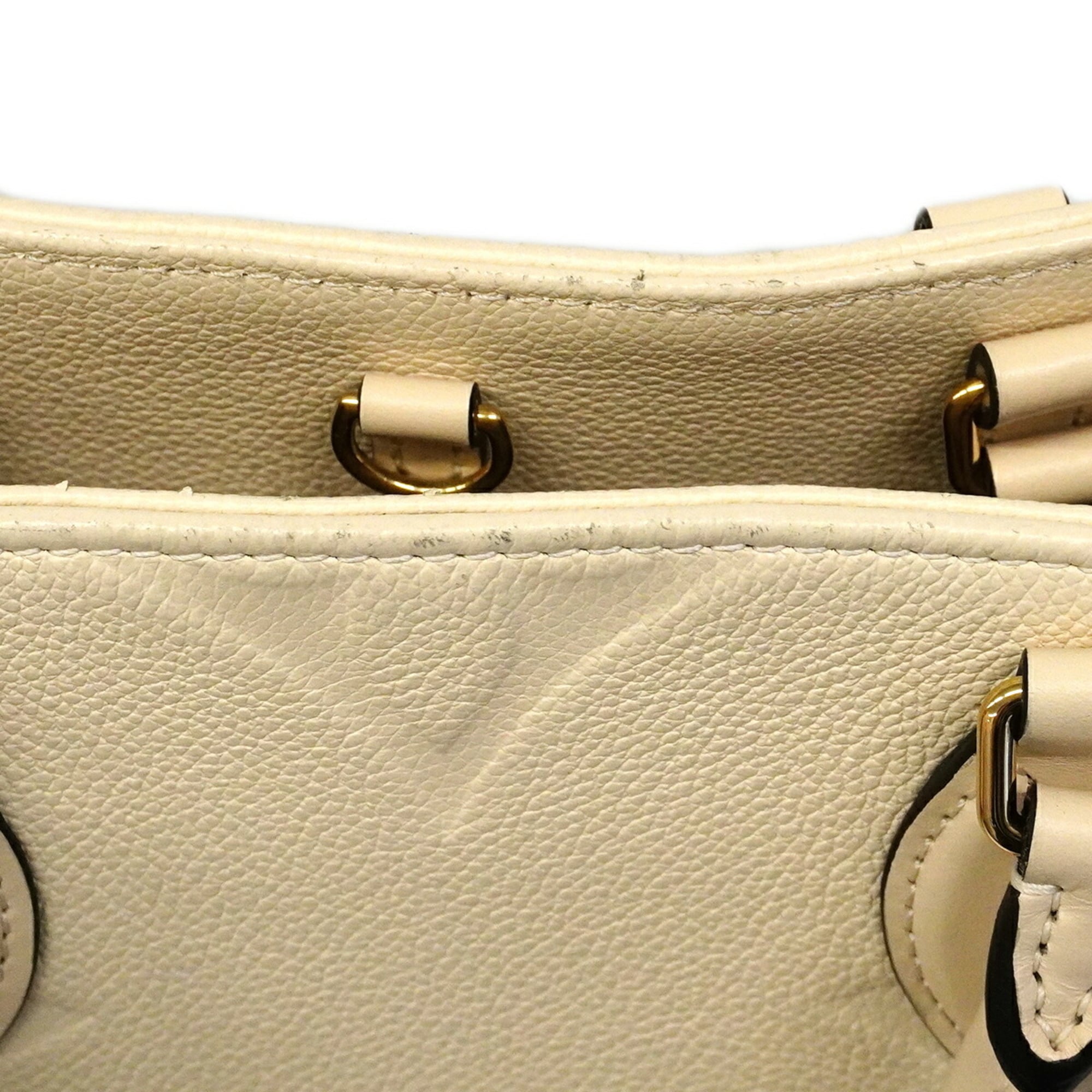 Louis Vuitton Cream Tote Bag (Pre-Owned)