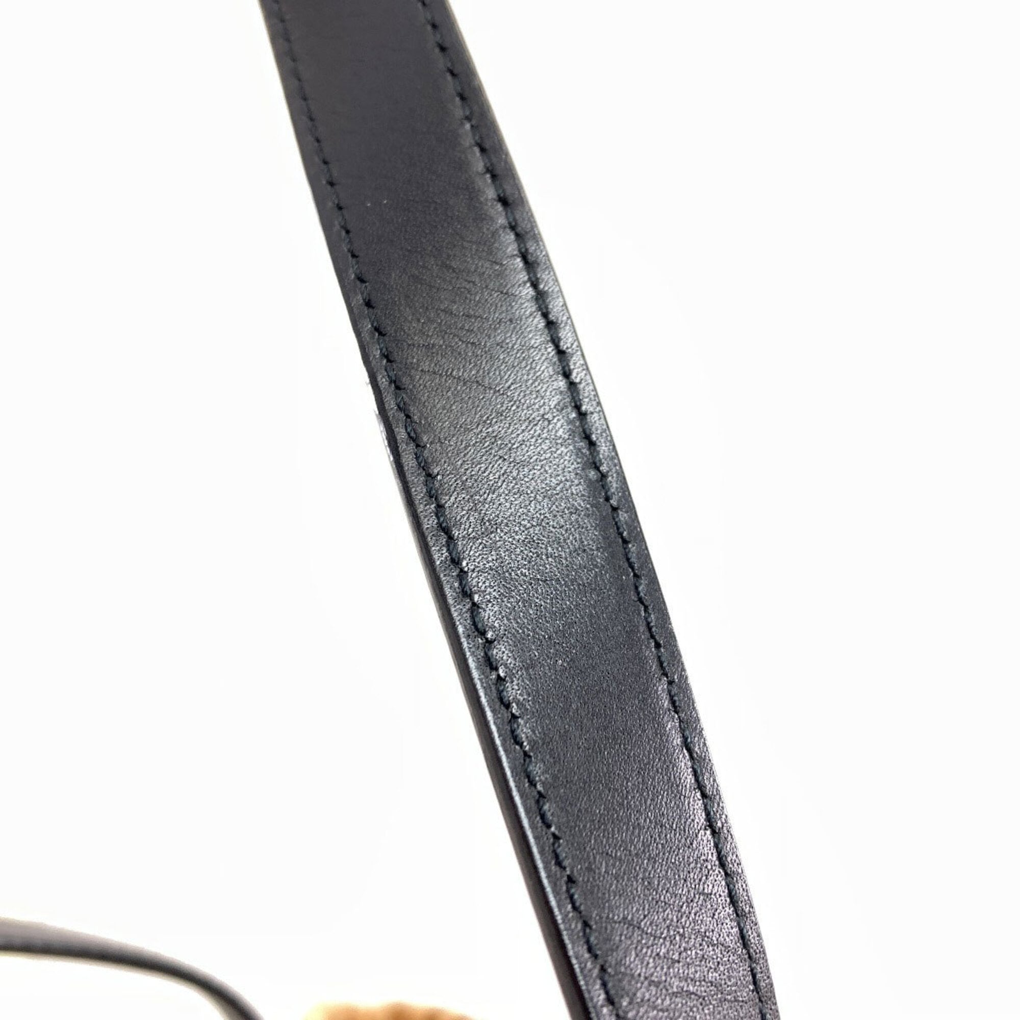 Yves Saint Laurent Black Brown Raffia Leather Tote Bag (Pre-Owned)