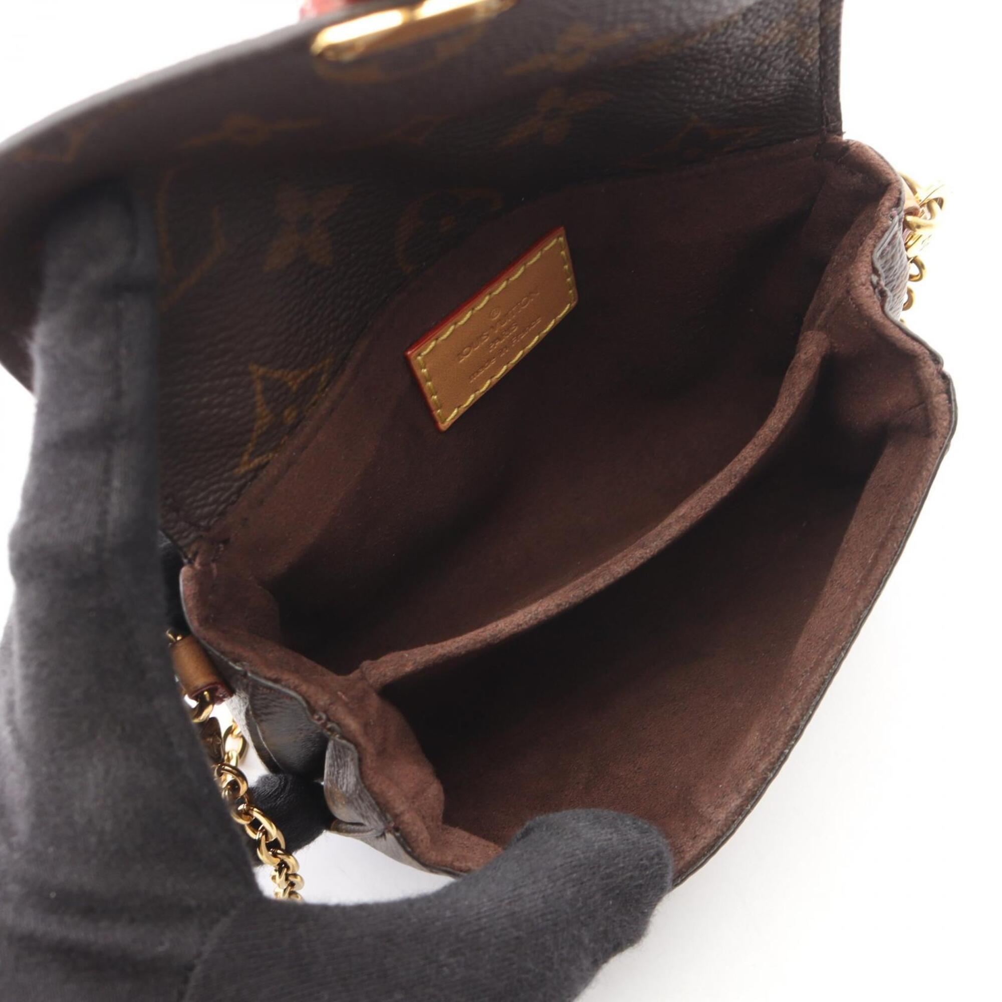 Louis Vuitton Brown Pvc Leather Handbag (Pre-Owned)