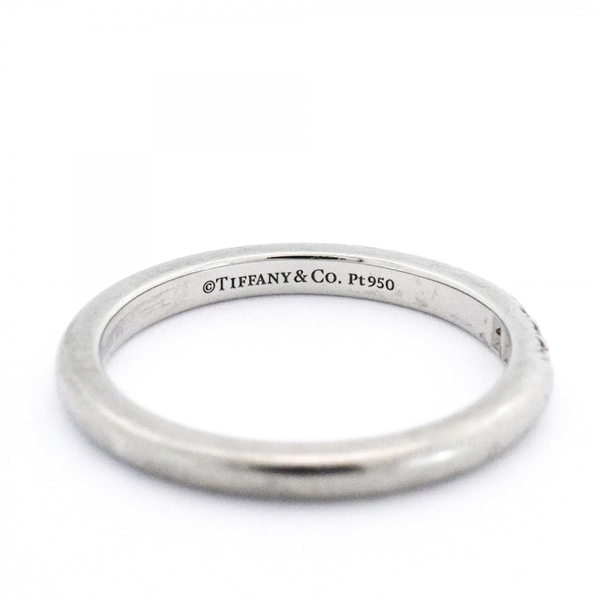 Tiffany Platinum 950 Band Ring (Pre-Owned)