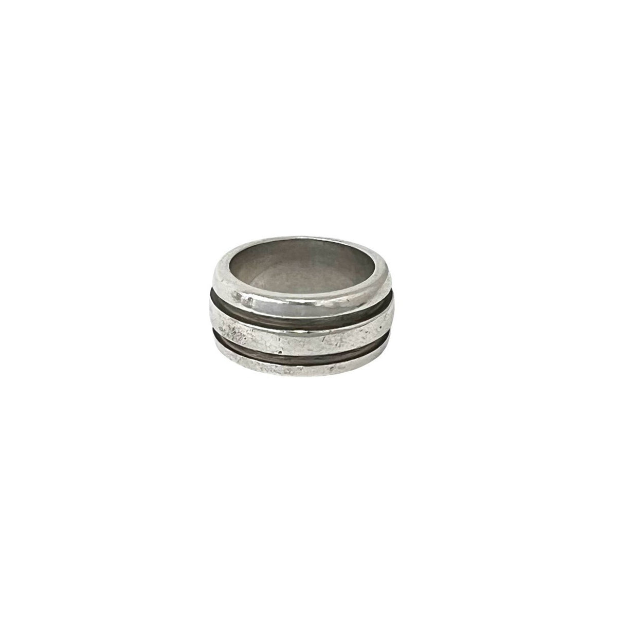 Tiffany Silver Silver 925 Band Ring (Pre-Owned)