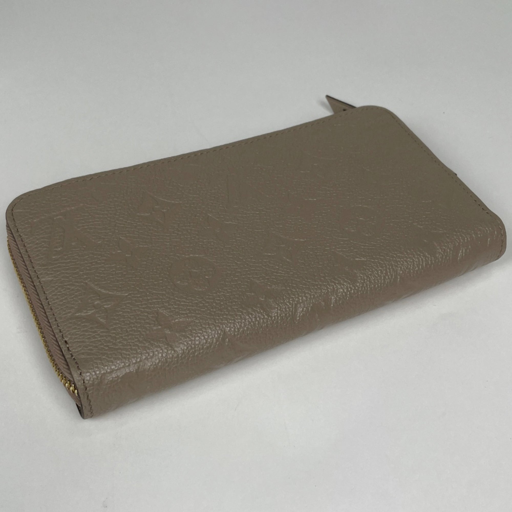Louis Vuitton Tourterelle Monogram Empreinte Long Wallet (Bi-Fold) (Pre-Owned)
