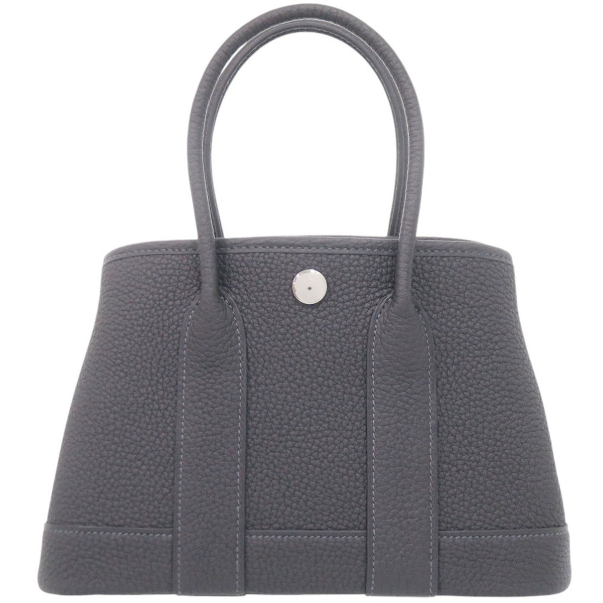 Hermes Ardoise Negonda Leather Handbag (Pre-Owned)